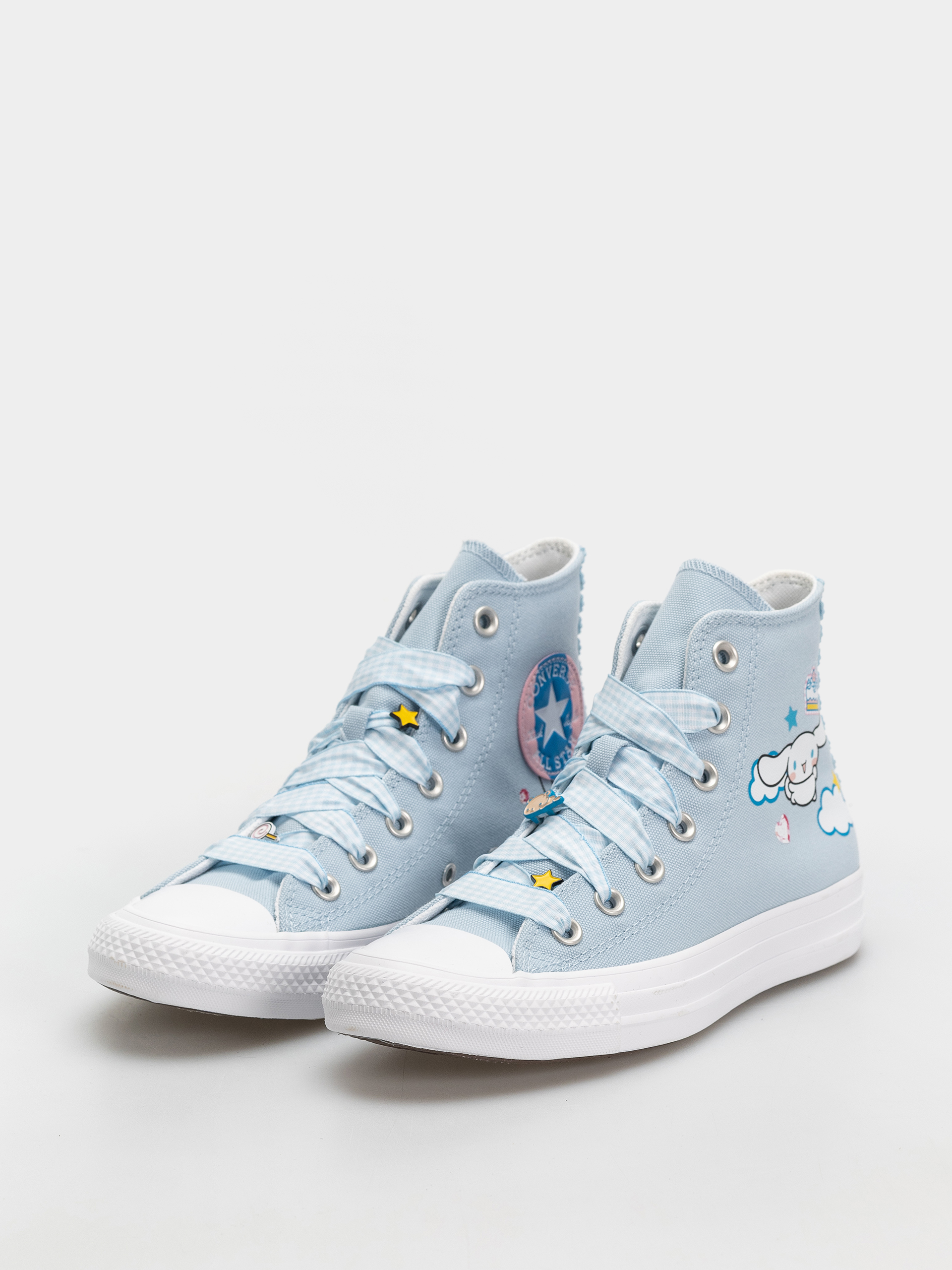 Teniși Converse Chuck Taylor All Star Hi (baby blue/white/pink)