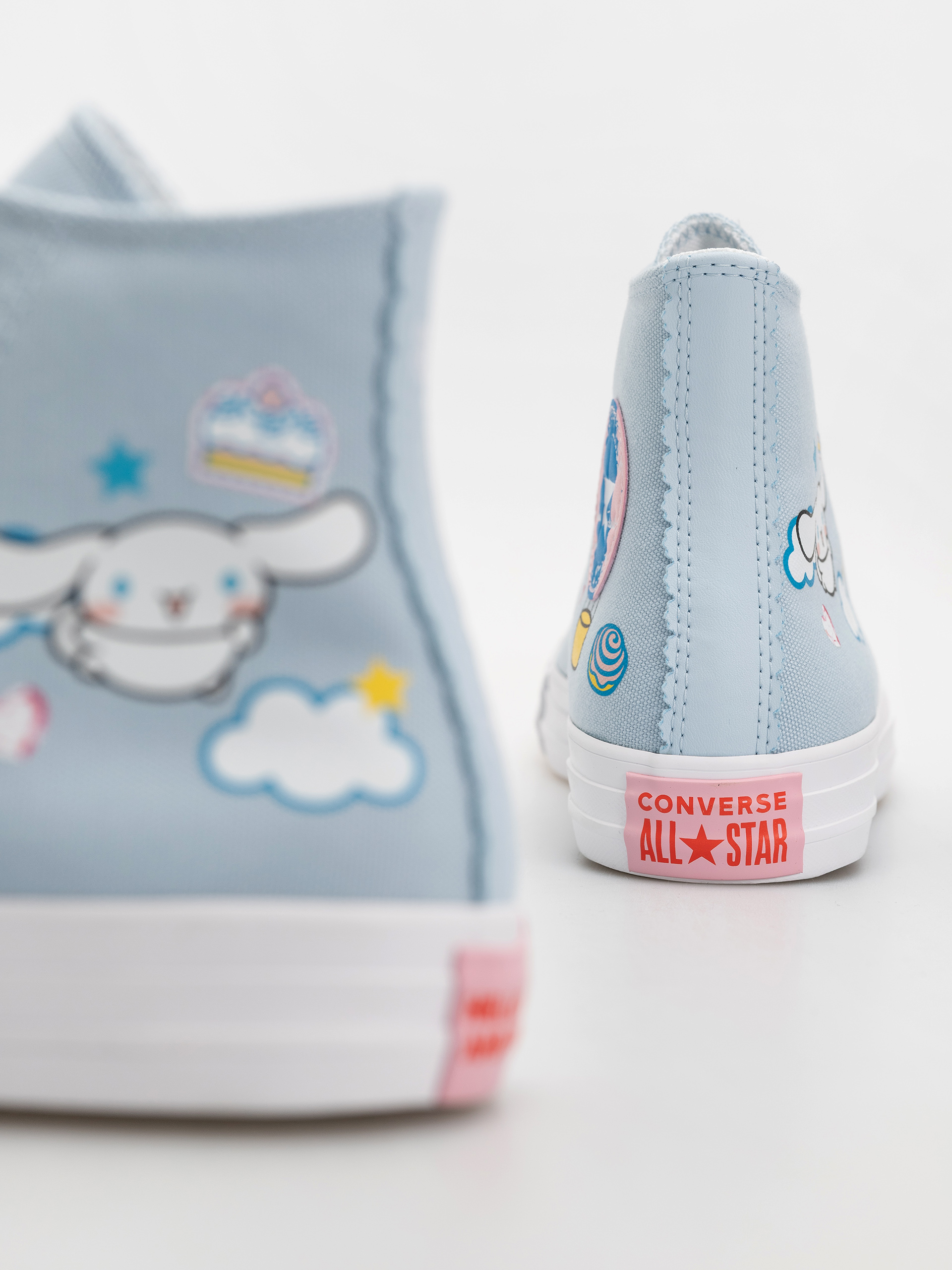 Teniși Converse Chuck Taylor All Star Hi (baby blue/white/pink)