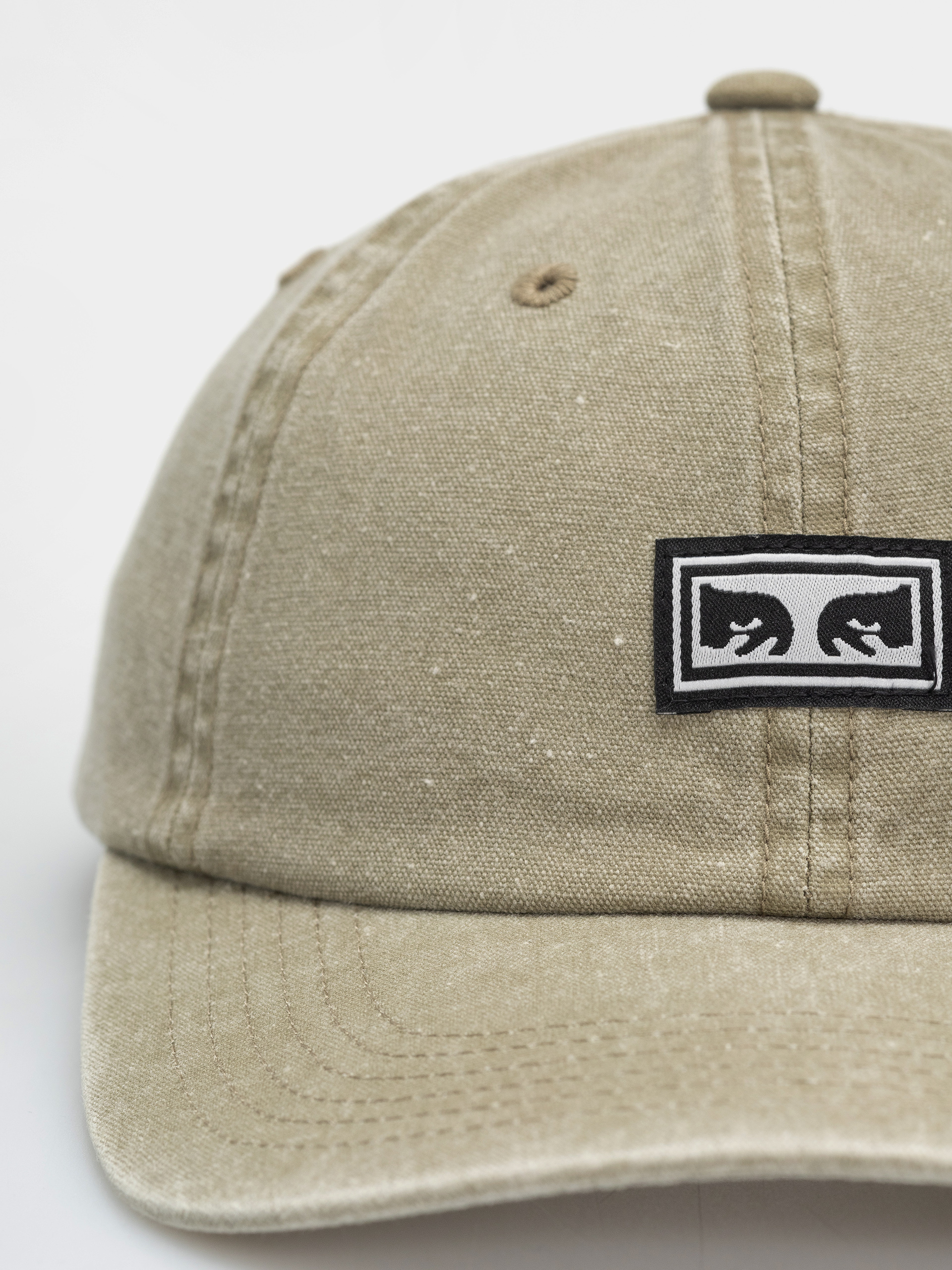 Șapcă OBEY Icon Eyes Pigment 6 Panel (pigment khaki)