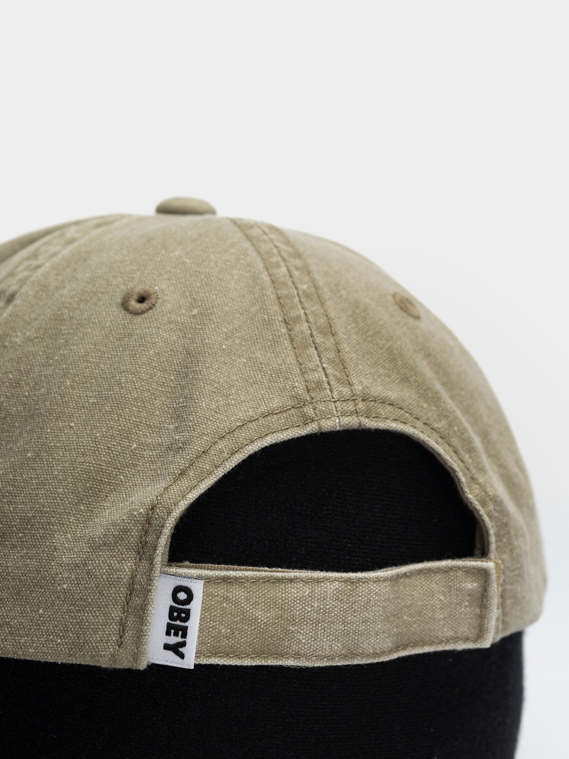 Șapcă OBEY Icon Eyes Pigment 6 Panel (pigment khaki)