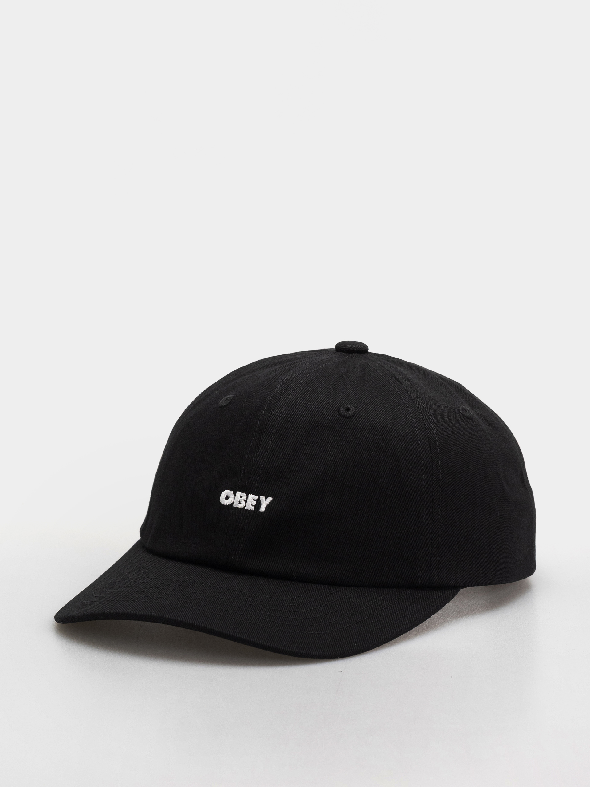 Șapcă OBEY Bold Curve 6 Panel (black)