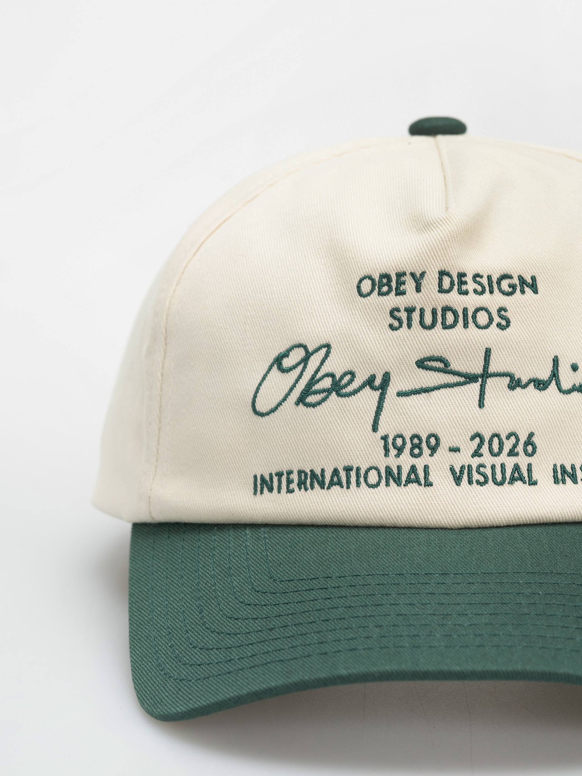 Șapcă OBEY Design Studios 5 Panel (spruce multi)