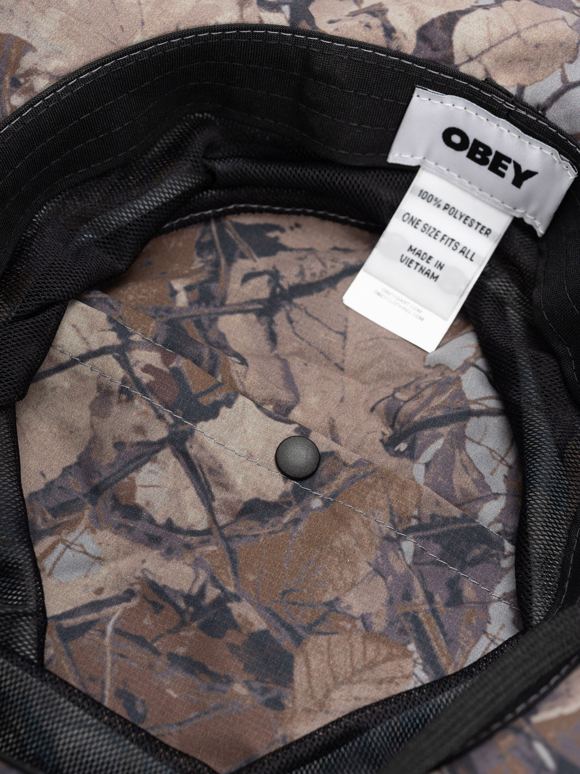 Pălărie OBEY Sobo Trail Bucket (fence camo multi)