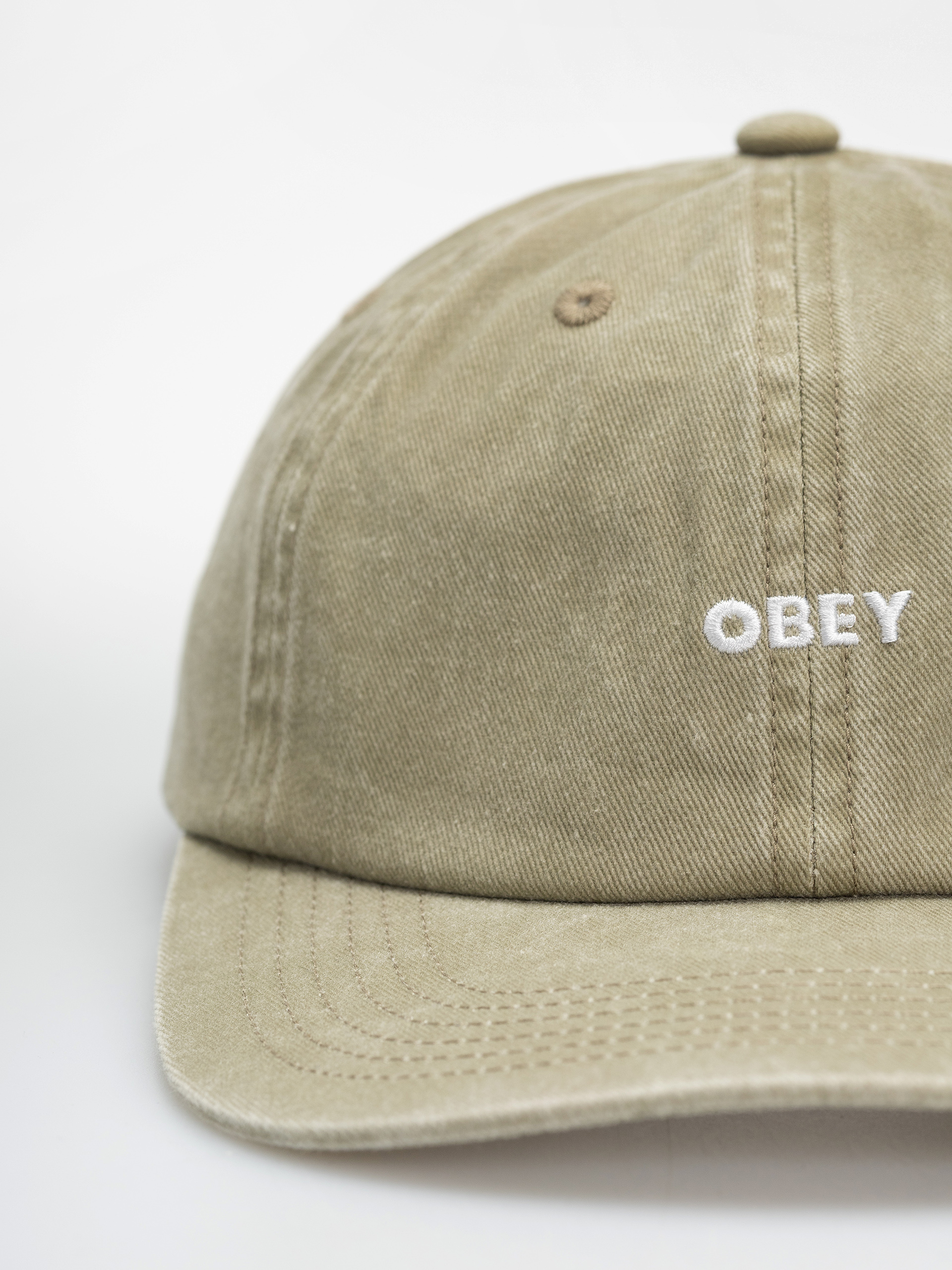 Șapcă OBEY Pigment Bold 6 Panel (pigment khaki)