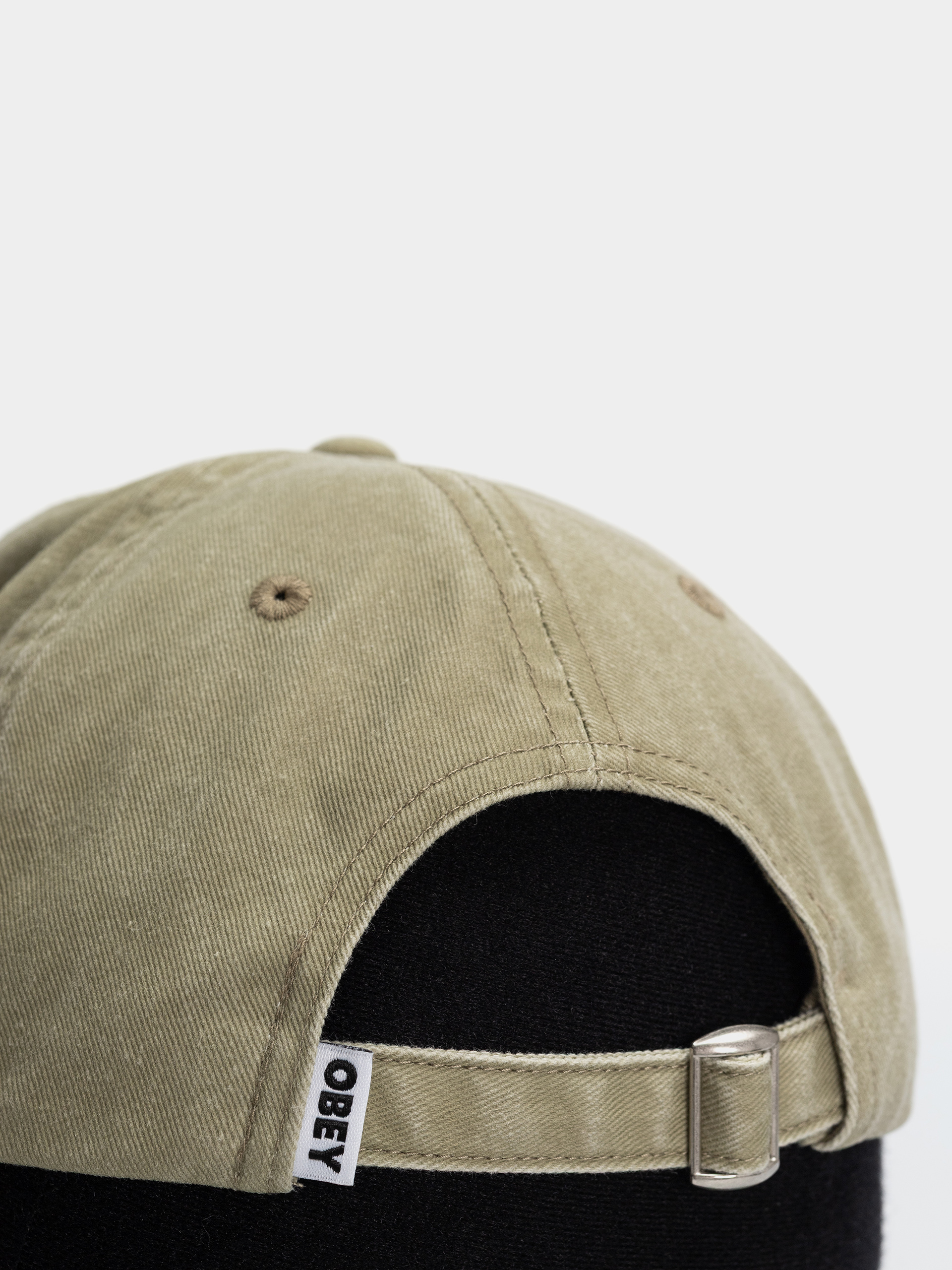 Șapcă OBEY Pigment Bold 6 Panel (pigment khaki)
