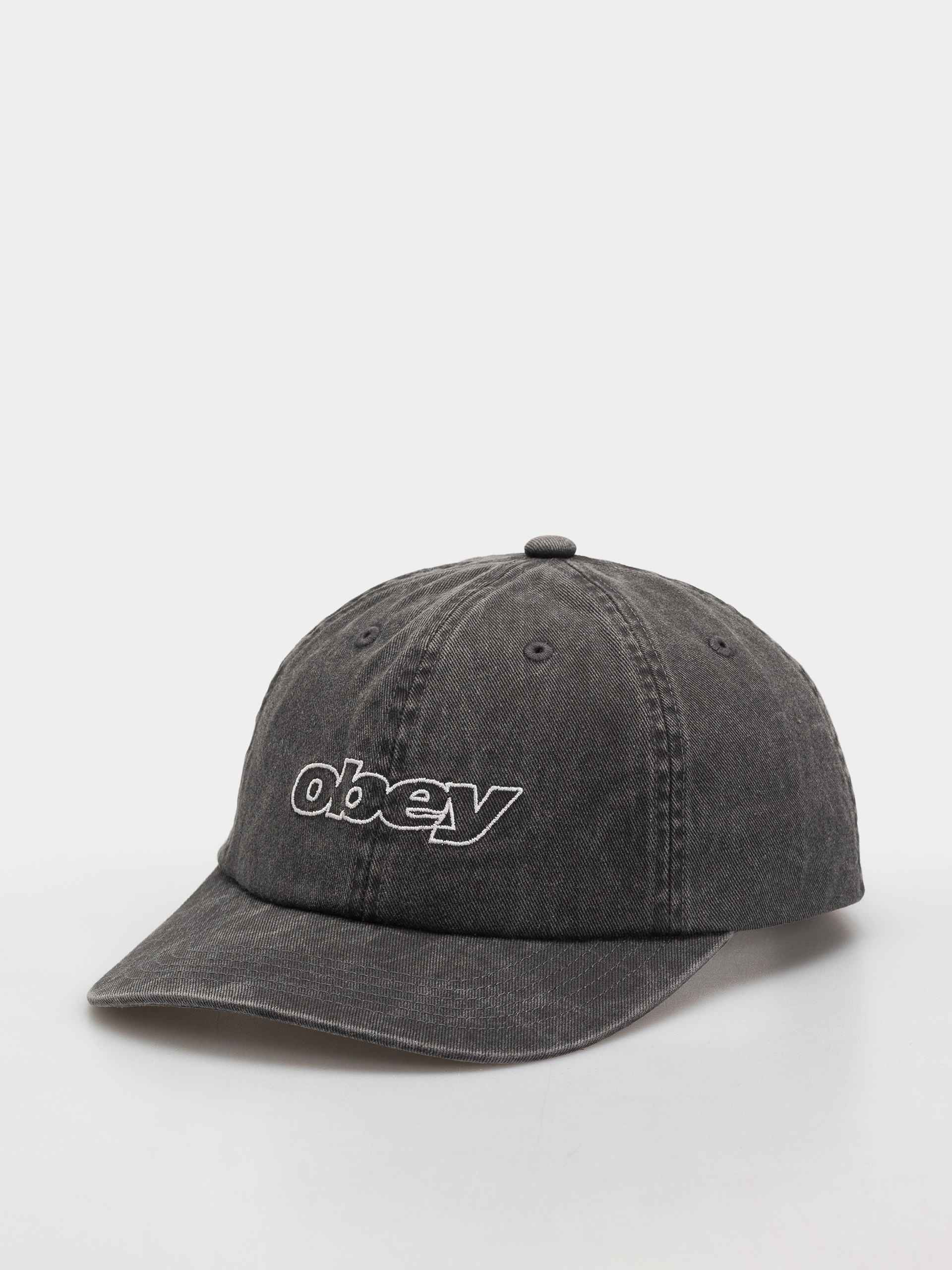 Șapcă OBEY Pigment Slanted (pigment black)