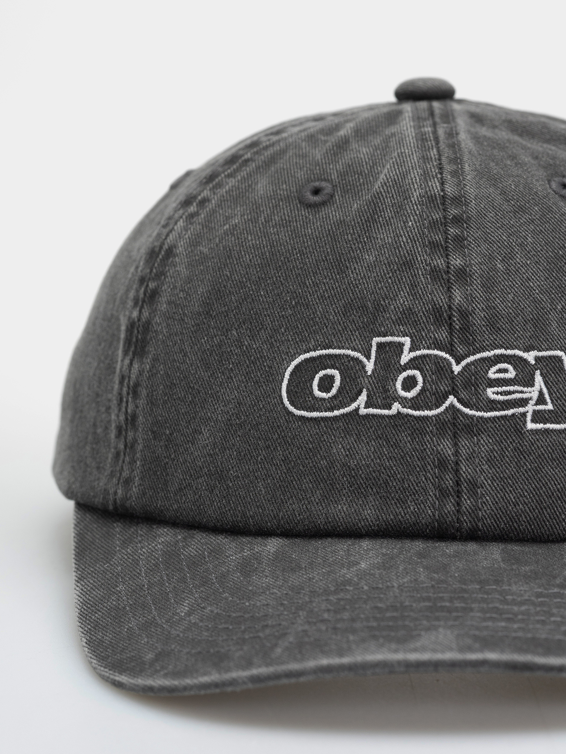 Șapcă OBEY Pigment Slanted (pigment black)