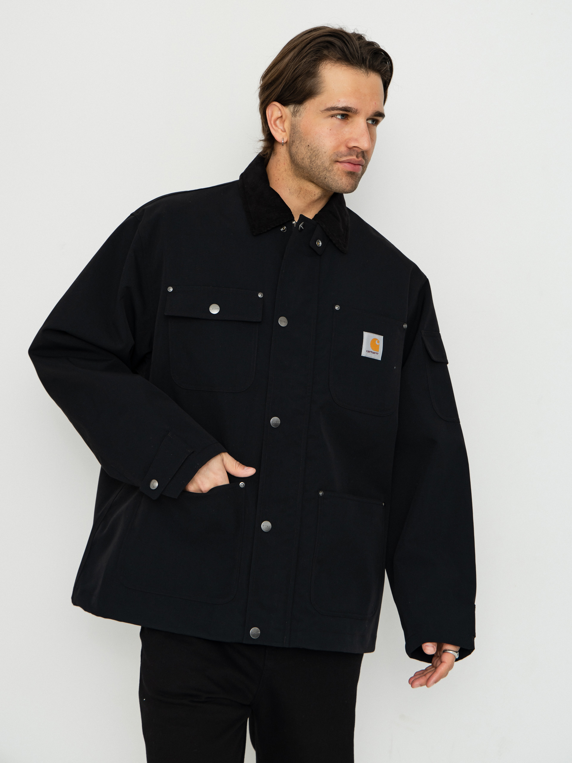 Geacă Carhartt WIP Clapton (black/black)