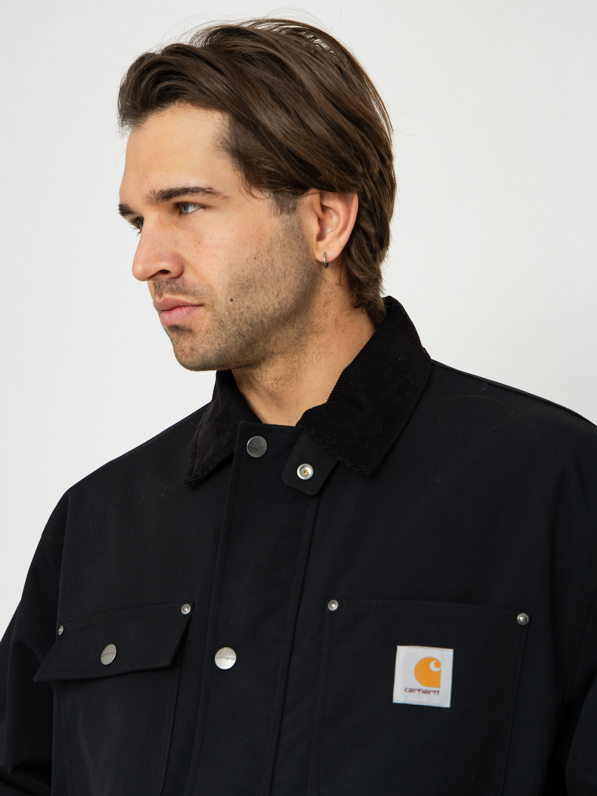 Geacă Carhartt WIP Clapton (black/black)