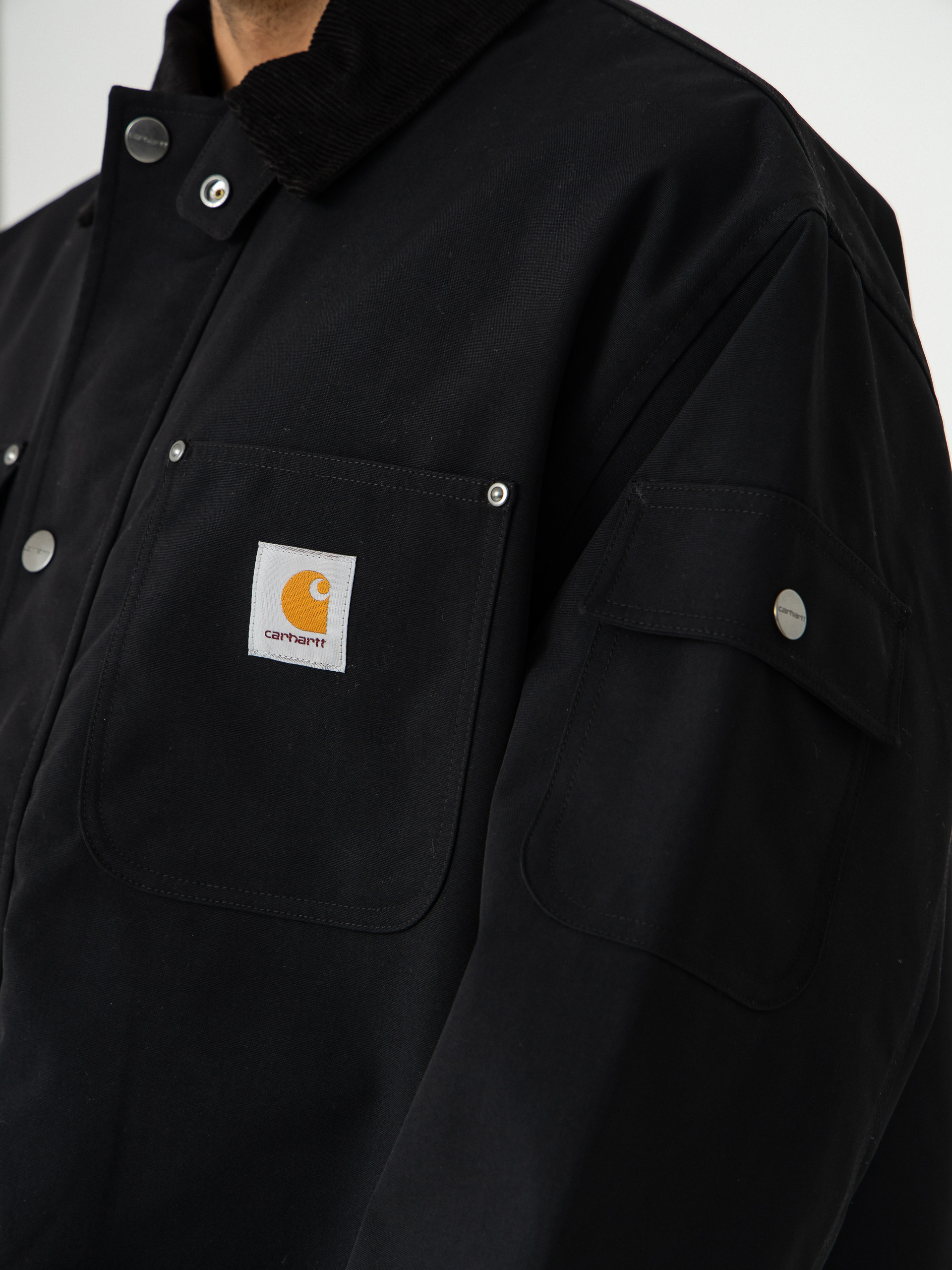 Geacă Carhartt WIP Clapton (black/black)