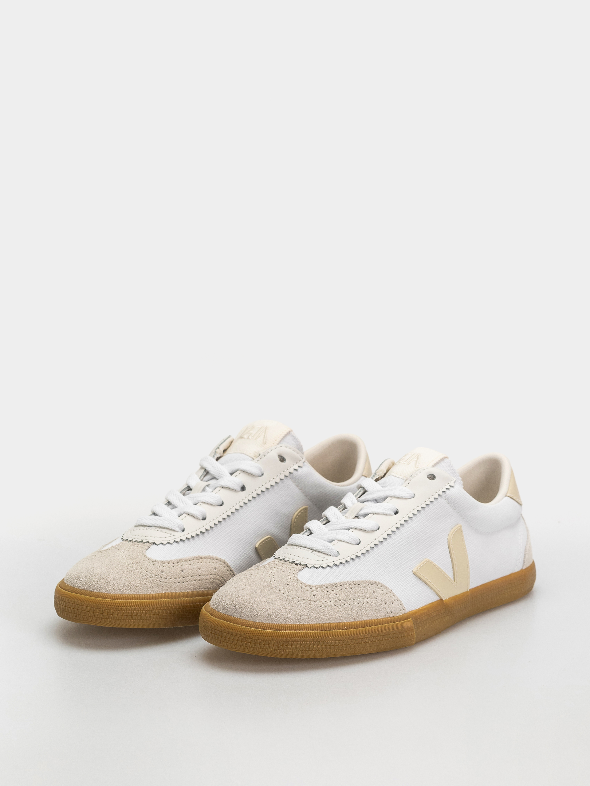 Pantofi Veja Volley Wmn (white pierre natural)