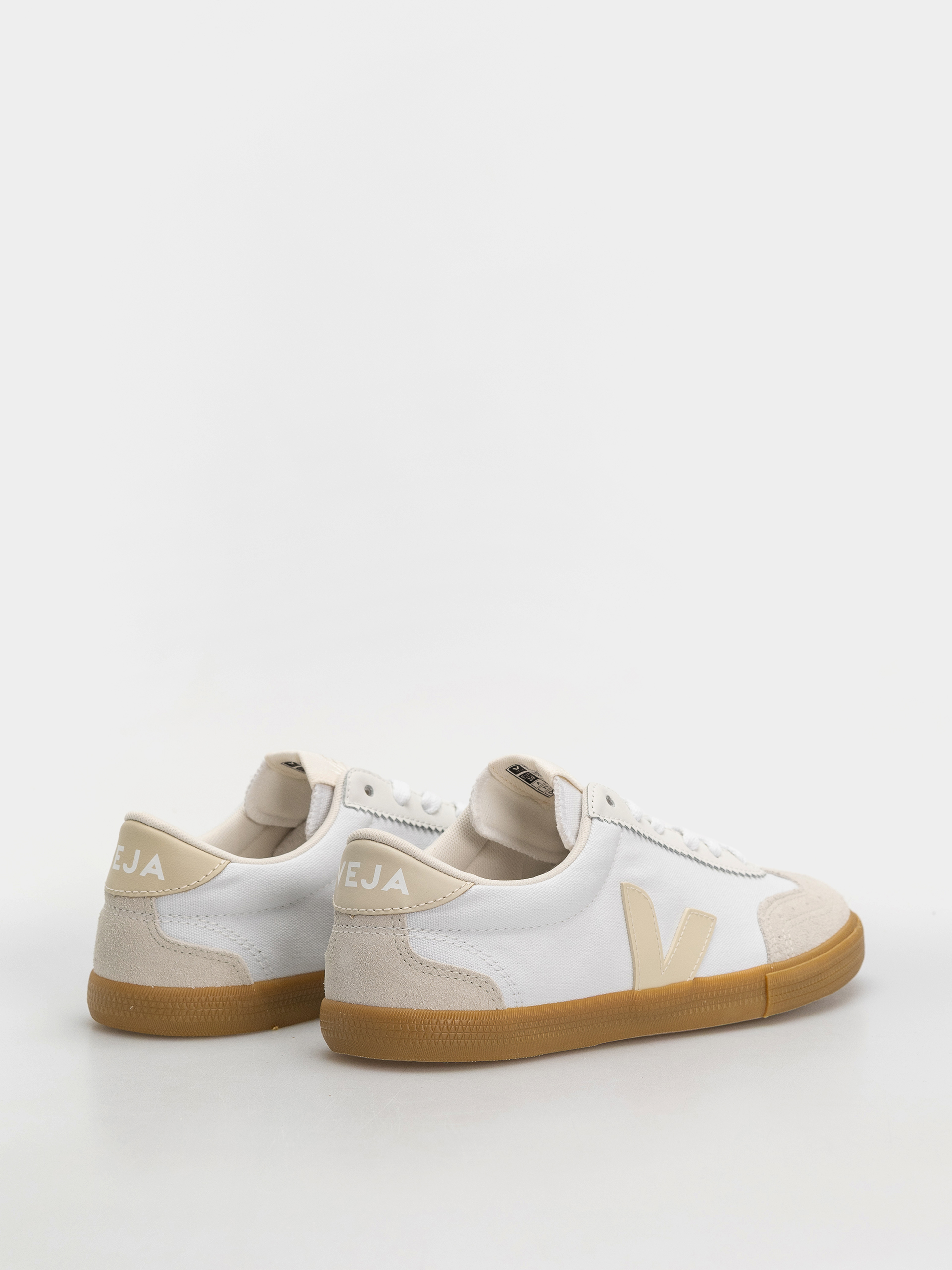 Pantofi Veja Volley Wmn (white pierre natural)