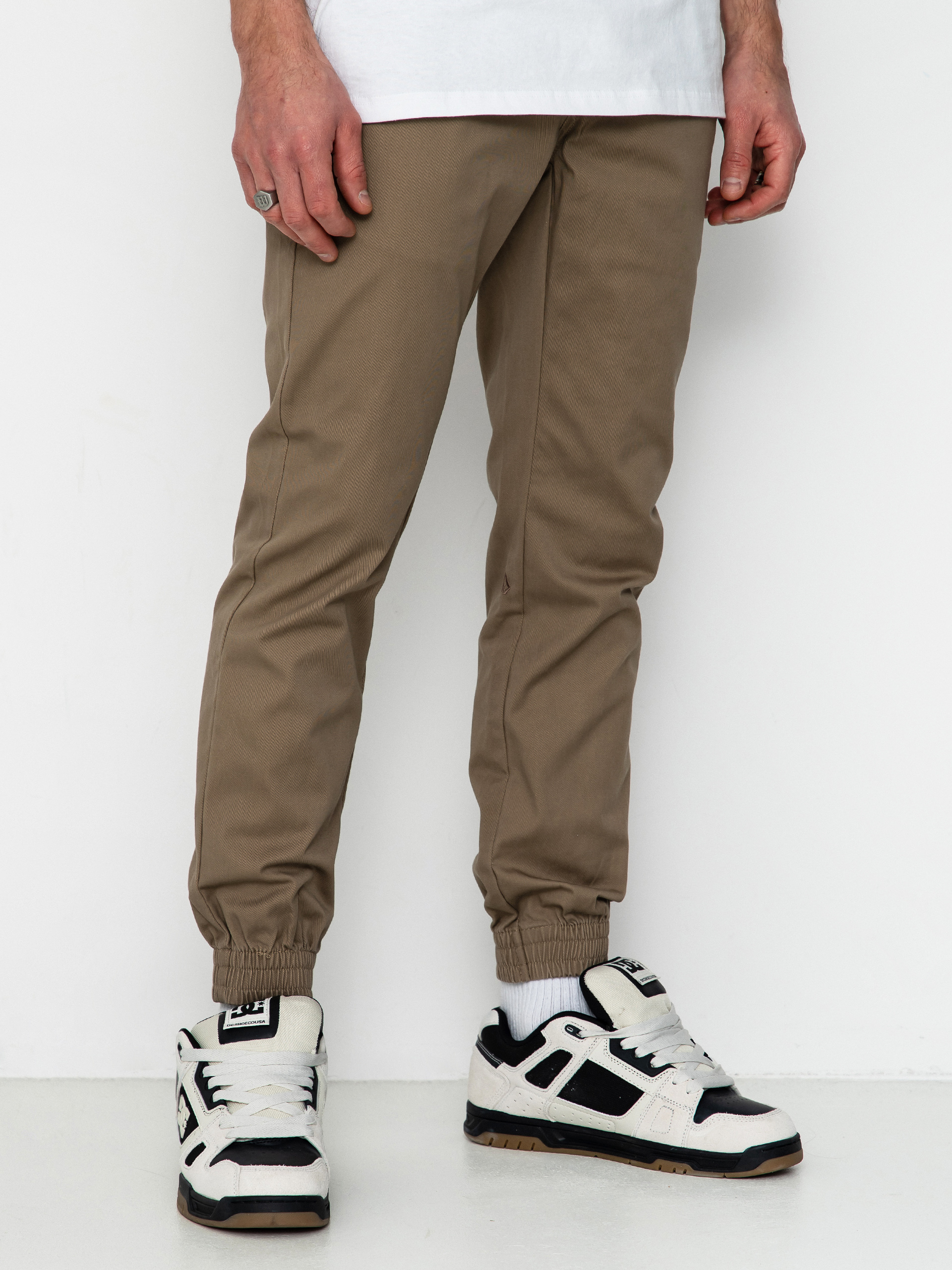 Pantaloni Volcom Frickin Slim Jogger (khaki)