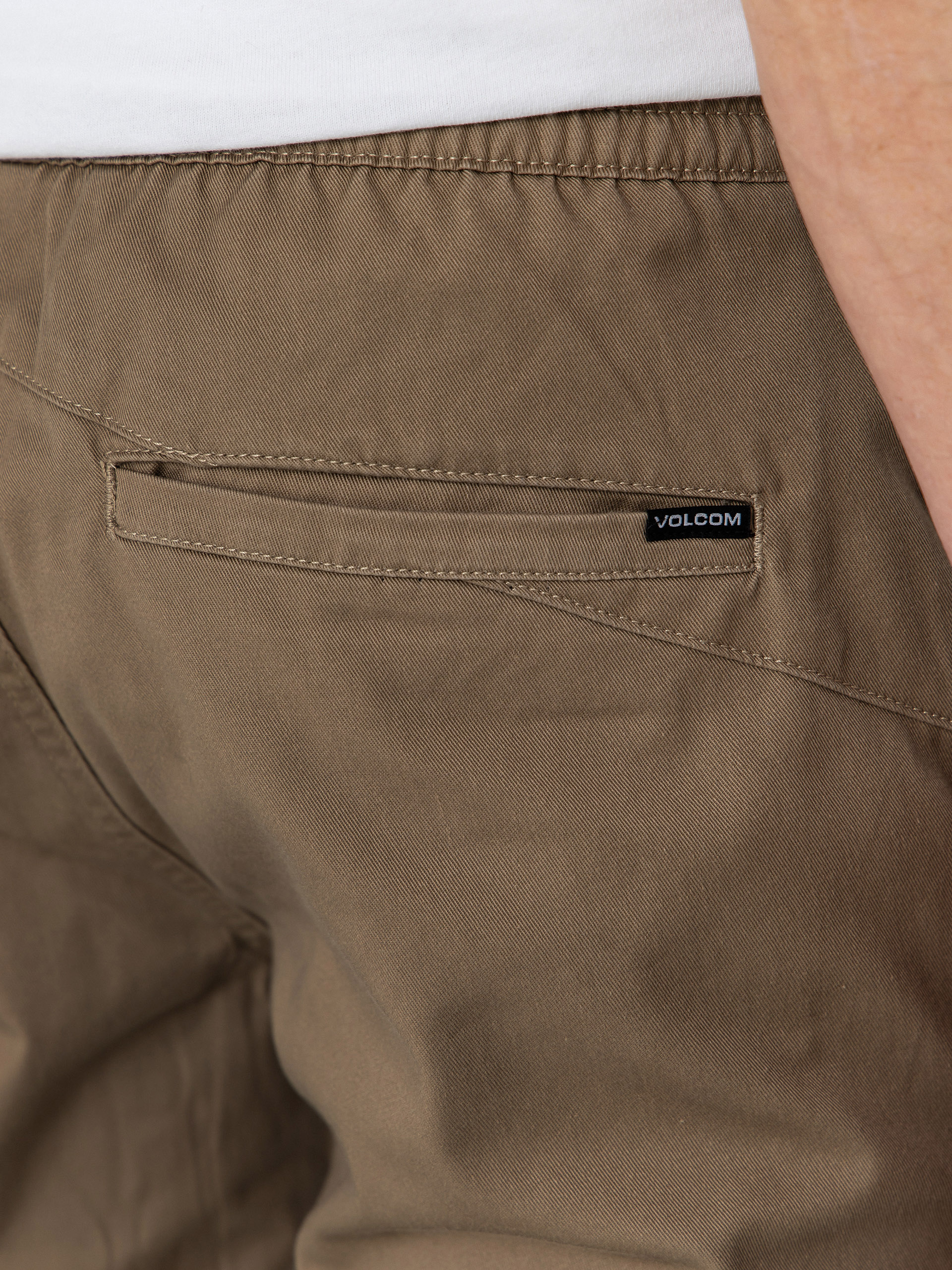 Pantaloni Volcom Frickin Slim Jogger (khaki)