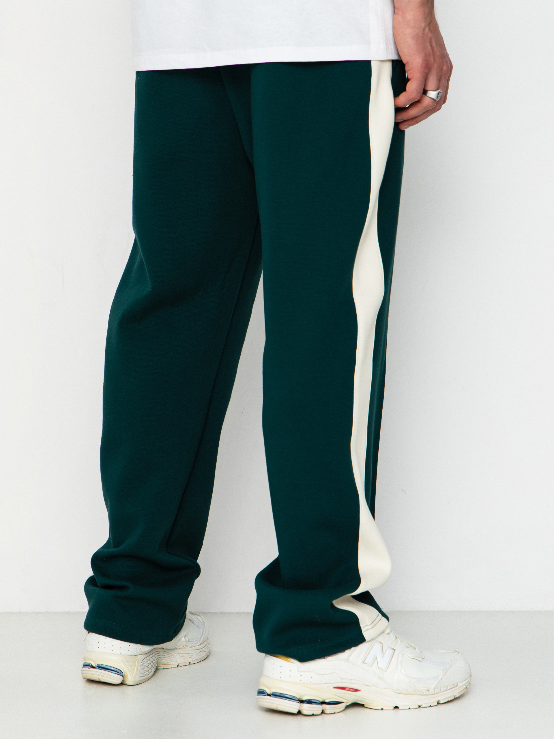 Pantaloni Karl Kani Signature Sidestripe Pique (green)