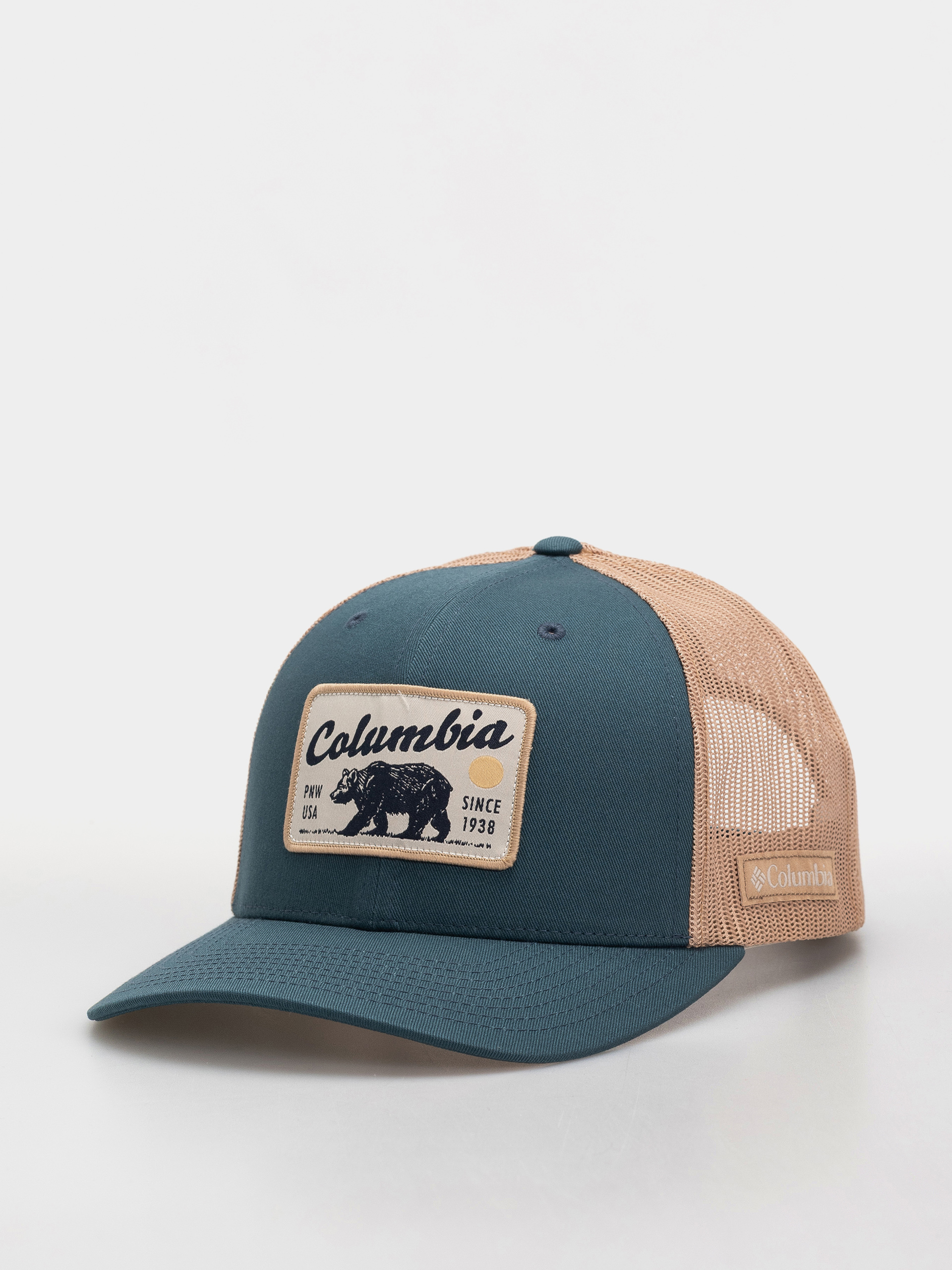 u0218apcu0103 Columbia Mesh Snap Back (everblue/pnw bear)