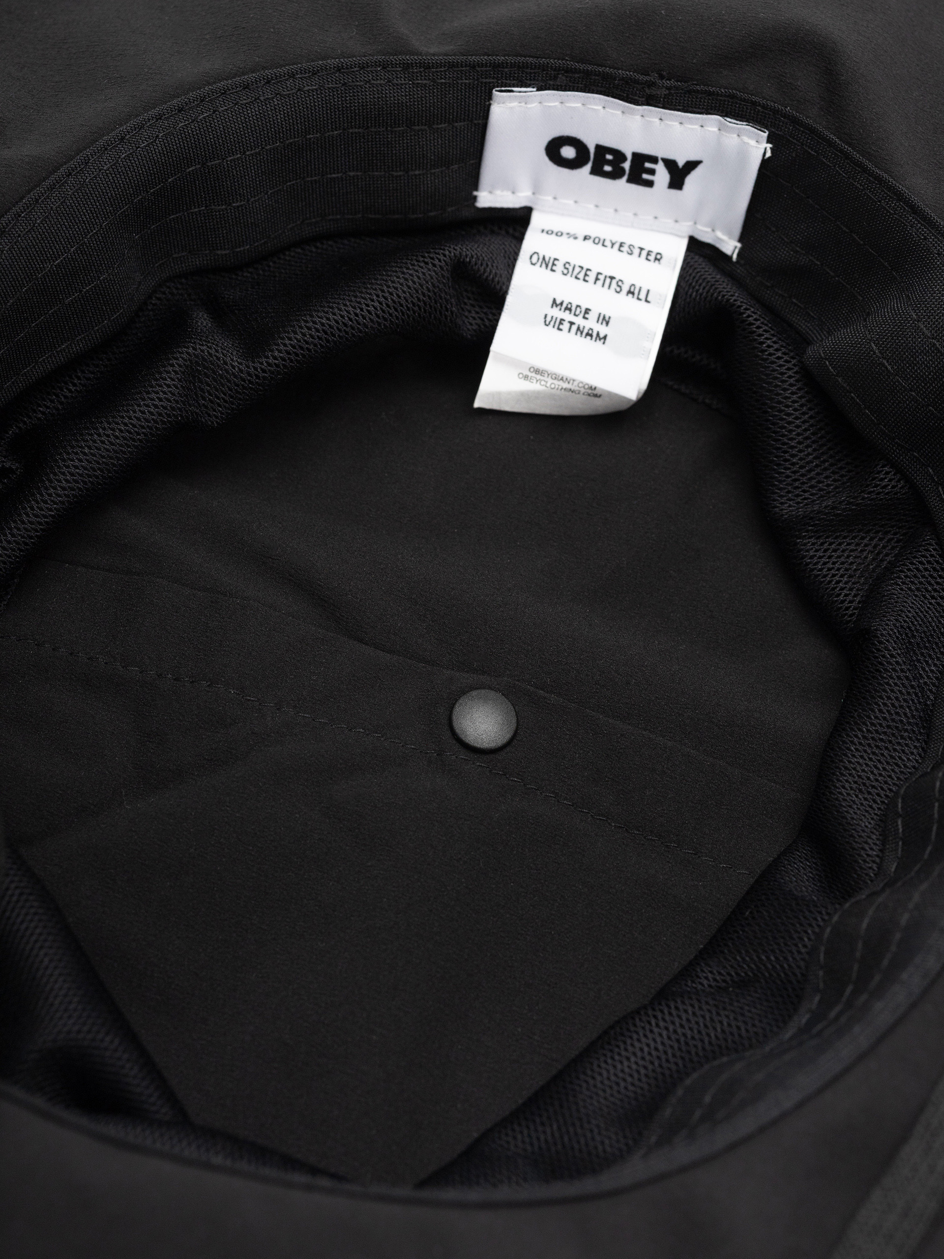 Pălărie OBEY Sobo Trail Bucket (black)