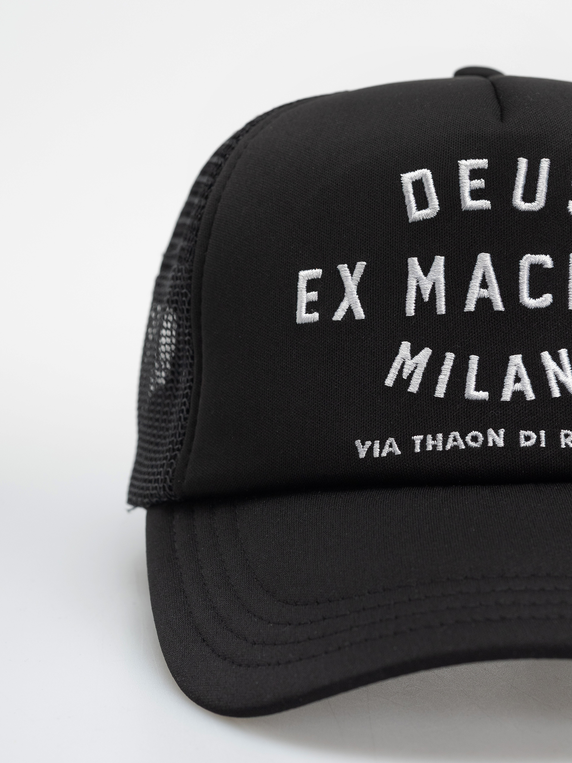Șapcă Deus Ex Machina Milano Address (black)