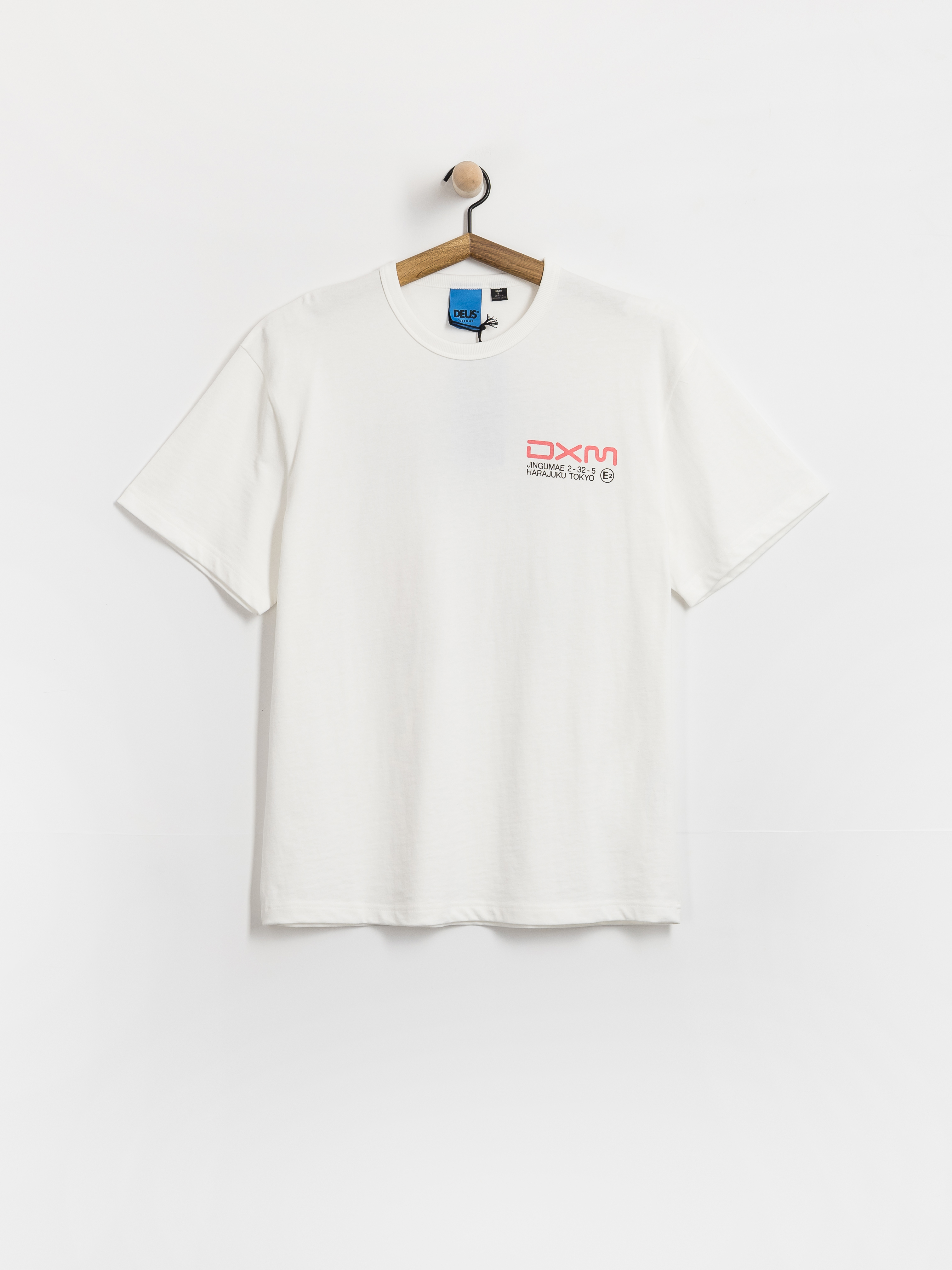 Tricou Deus Ex Machina Departed (vintage white)