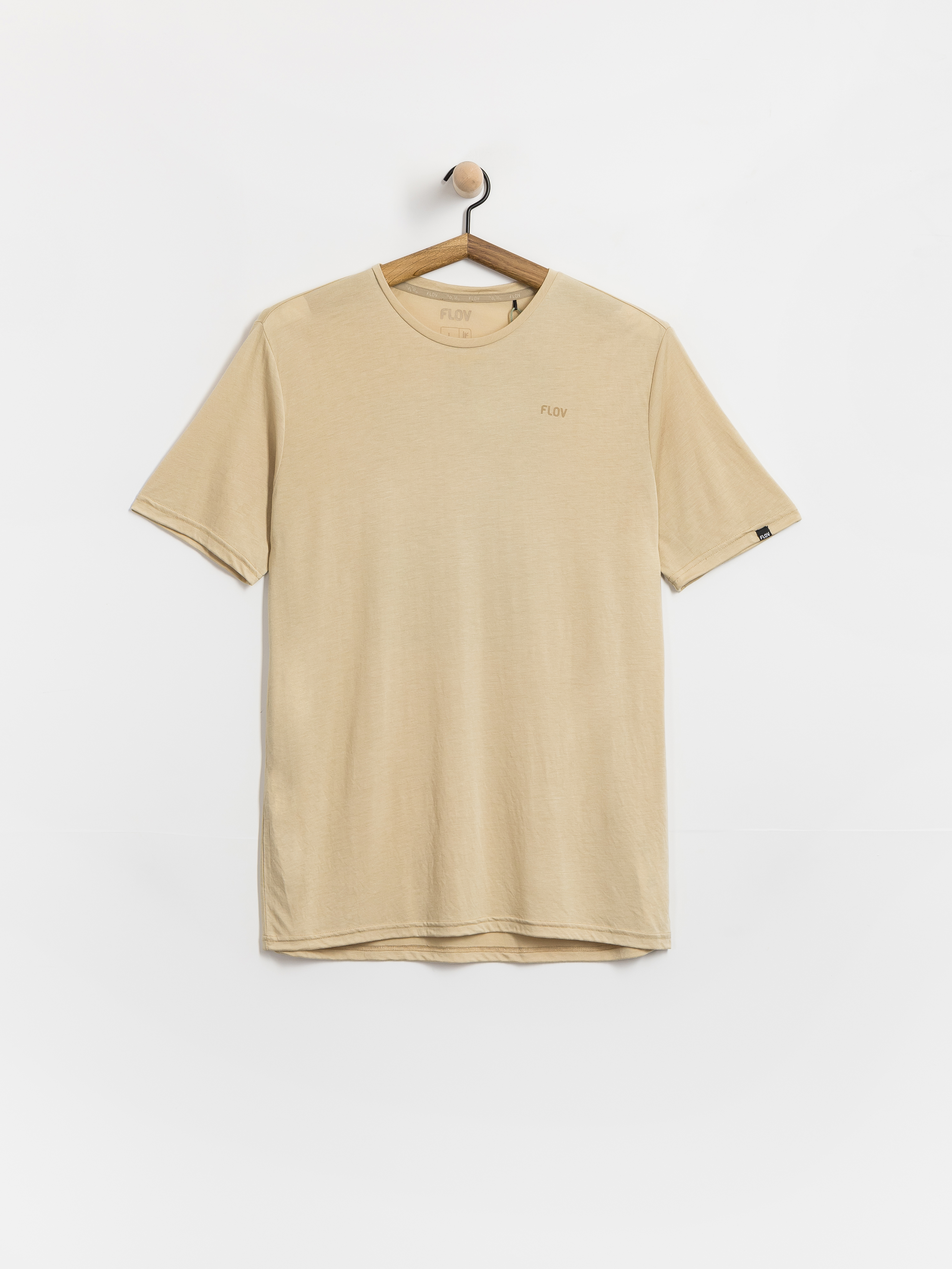 Tricou FLOV Morro (beige/dark grey)