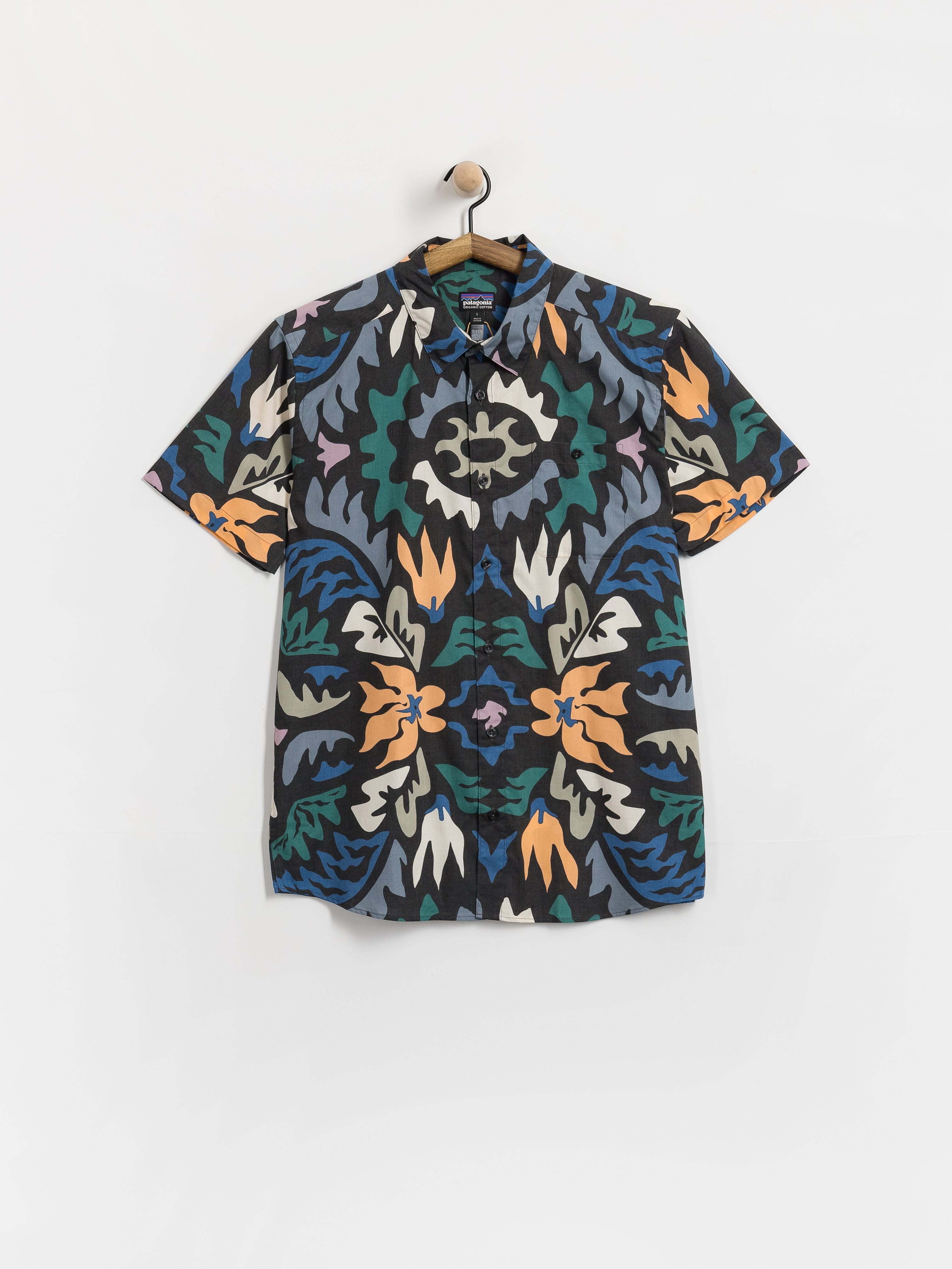 Cămașă Patagonia Go To (kaleido/black)