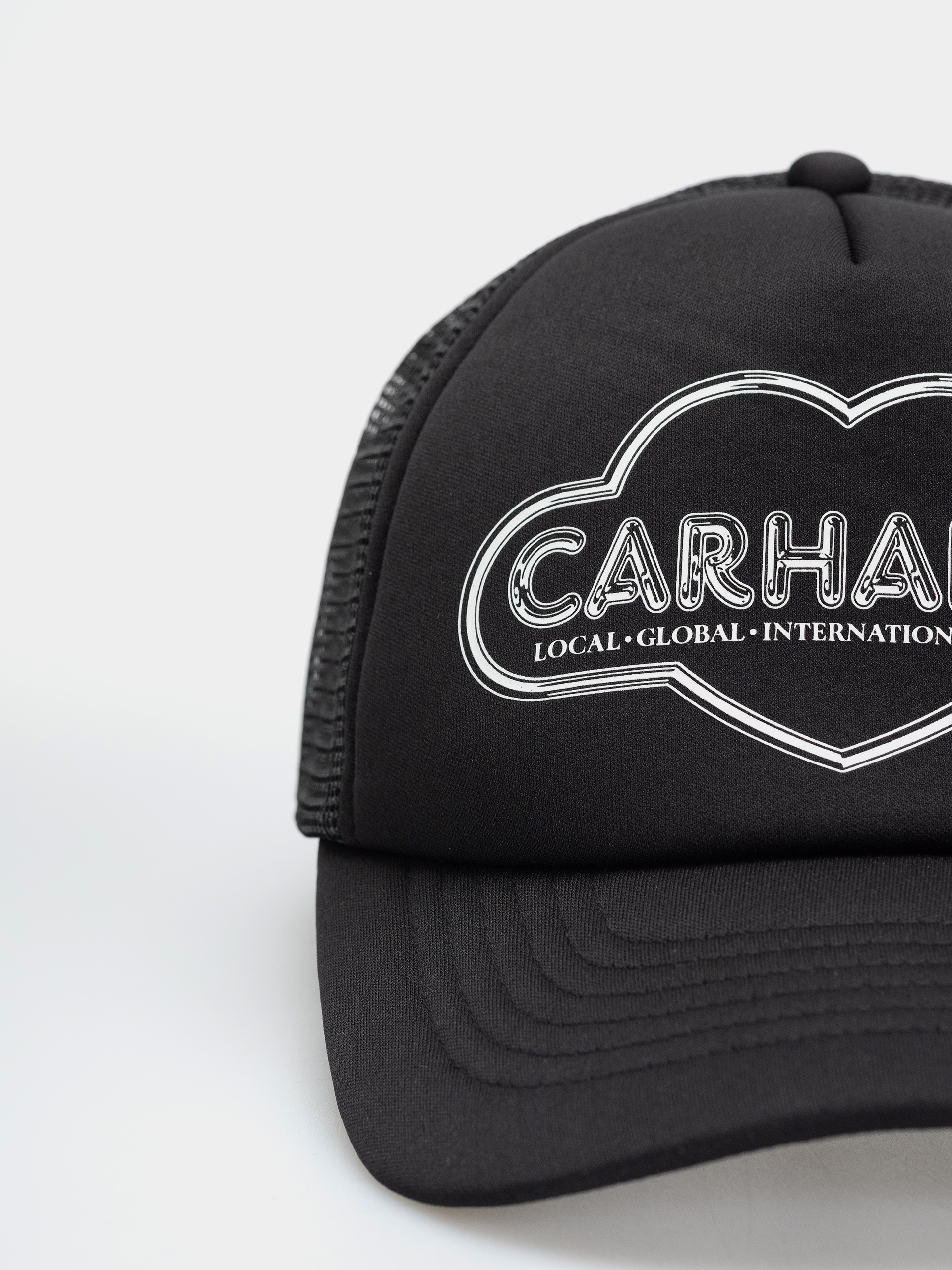 Șapcă Carhartt WIP Cloud Heart Trucker (black)