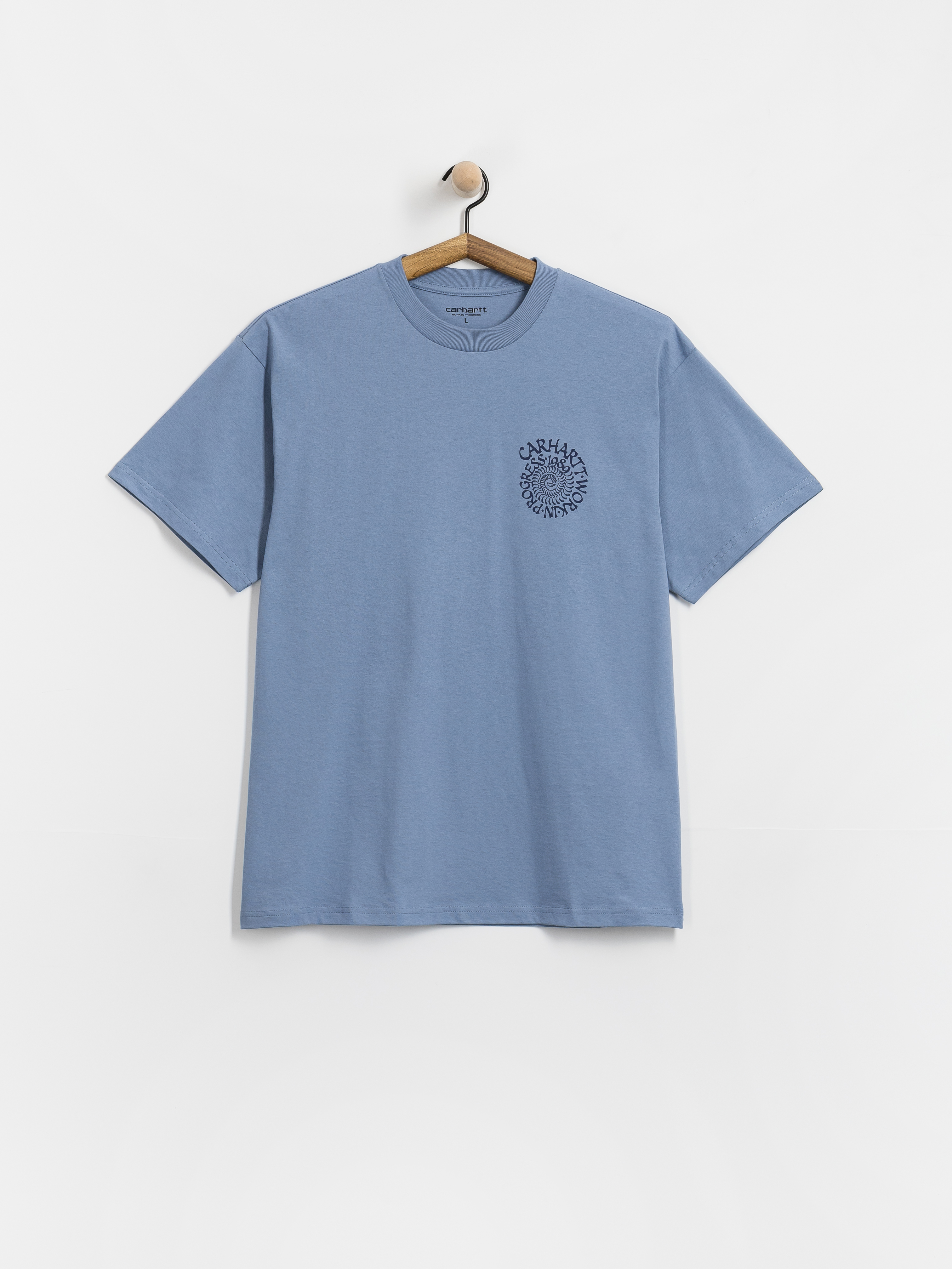 Tricou Carhartt WIP Spirals (gentle blue)
