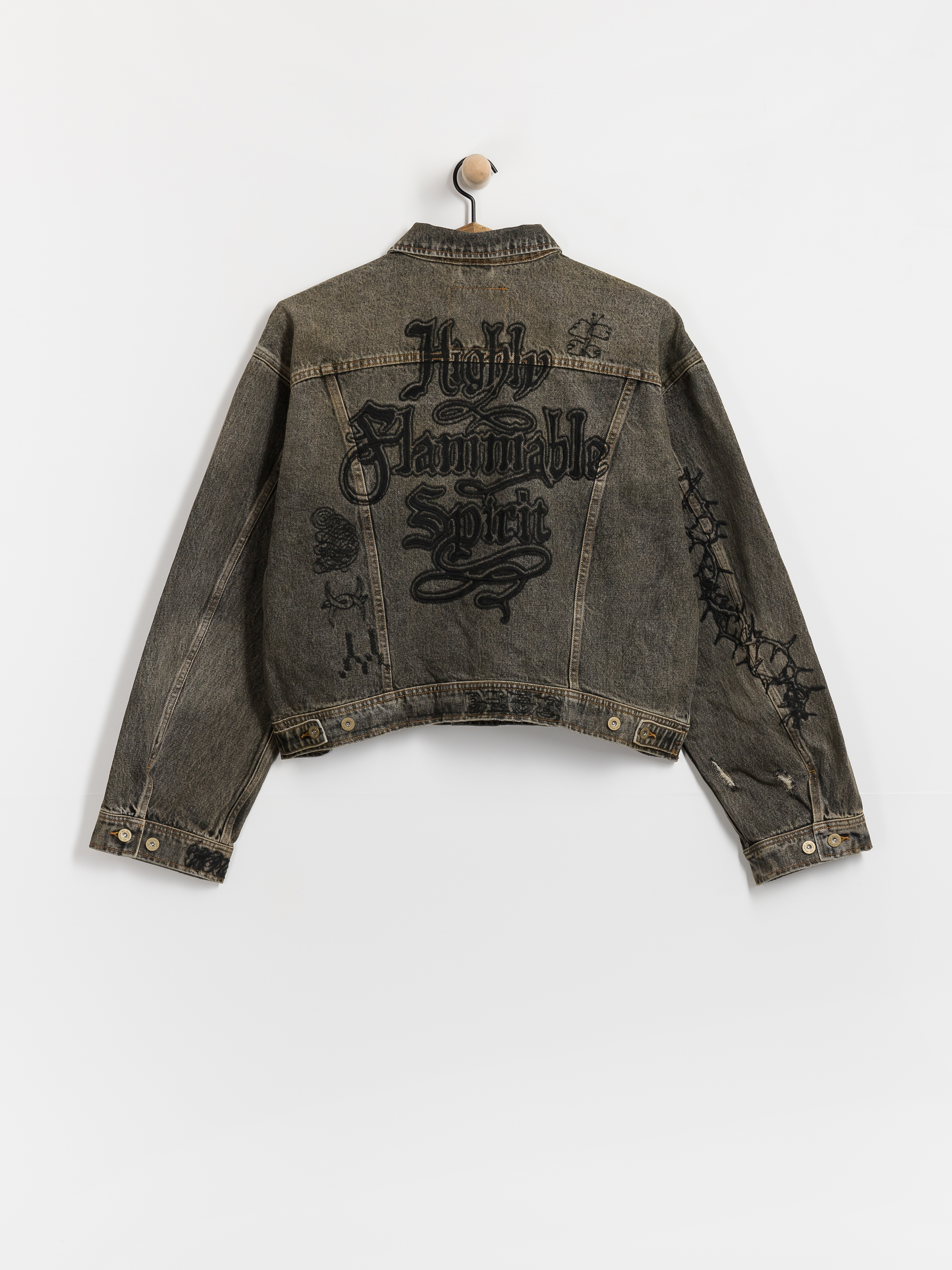 Geacă Deus Ex Machina Mephistopheles Noir (dirty anthracite)