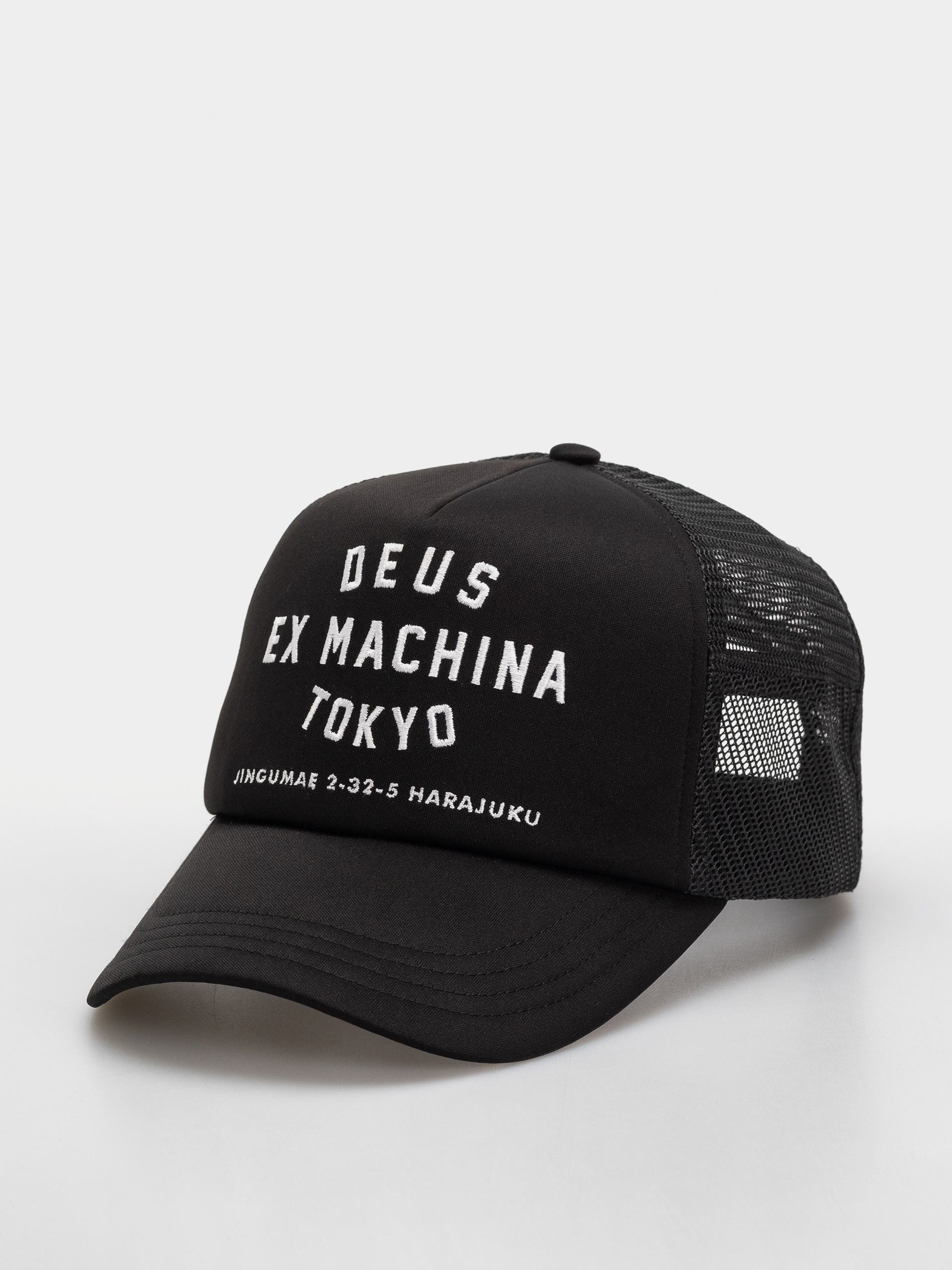 Șapcă Deus Ex Machina Harajuku Address (black)