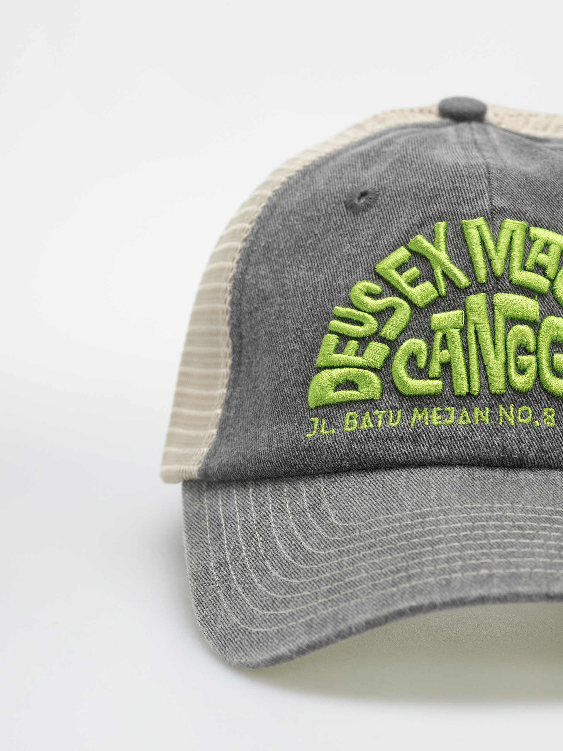 Șapcă Deus Ex Machina Canggu Address (anthracite)