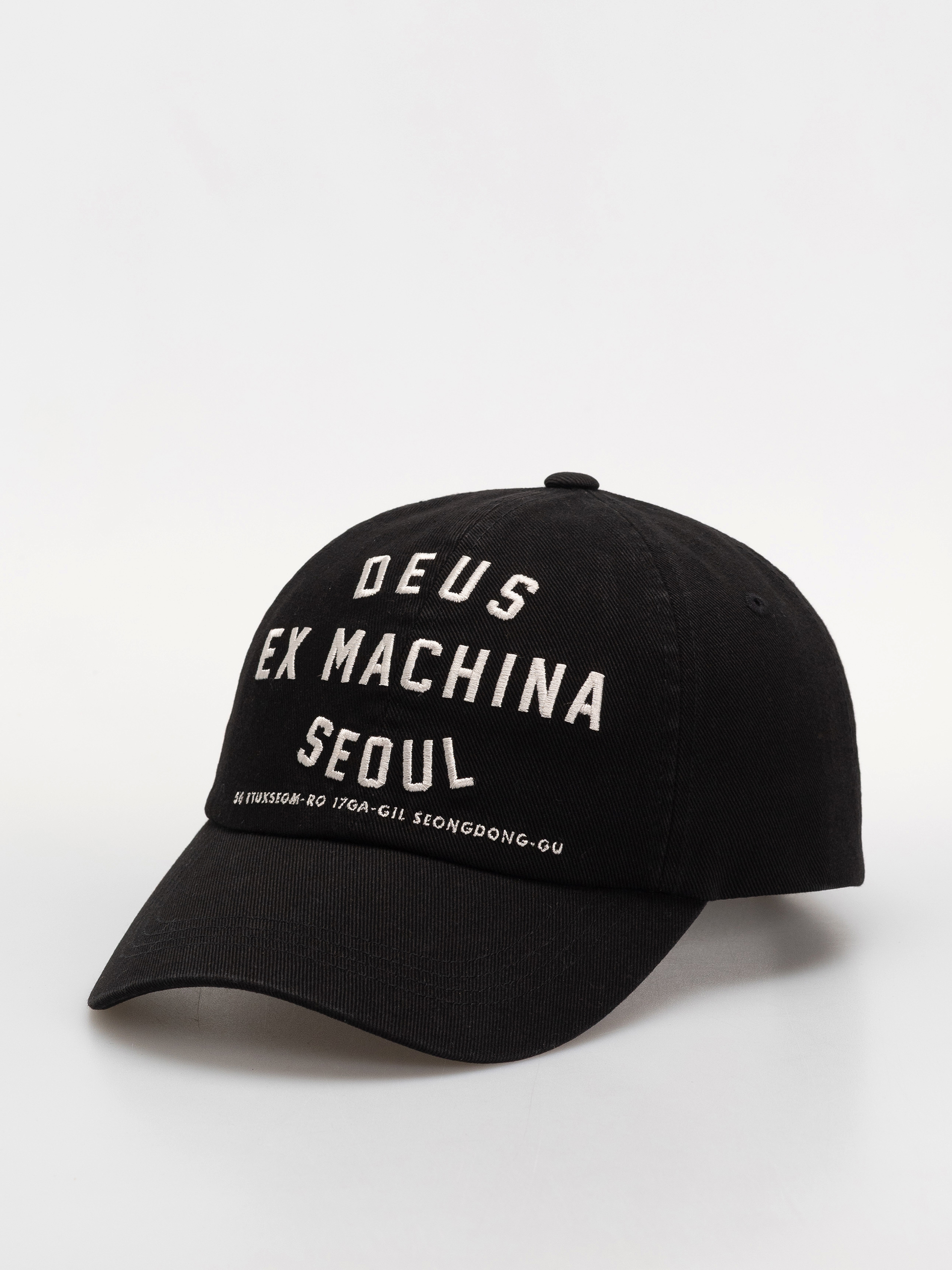 Șapcă Deus Ex Machina College Address (black)