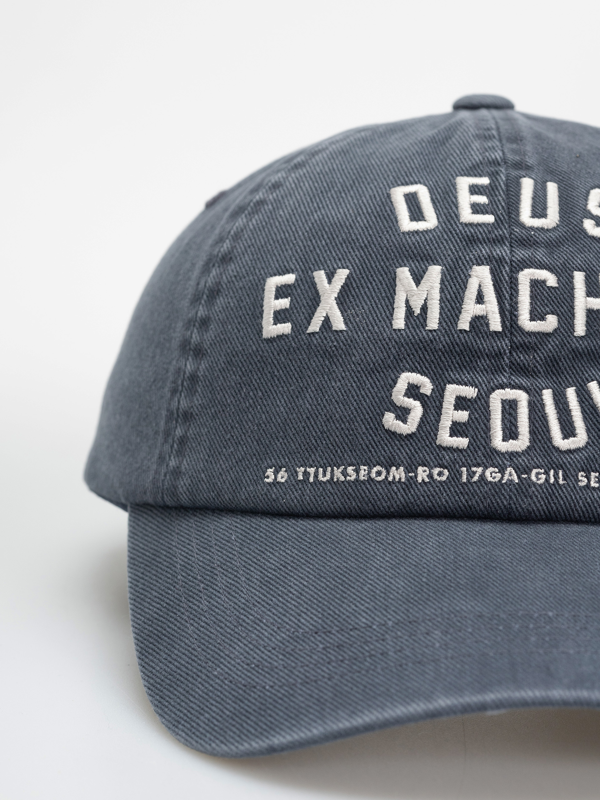 Șapcă Deus Ex Machina College Address (navy)
