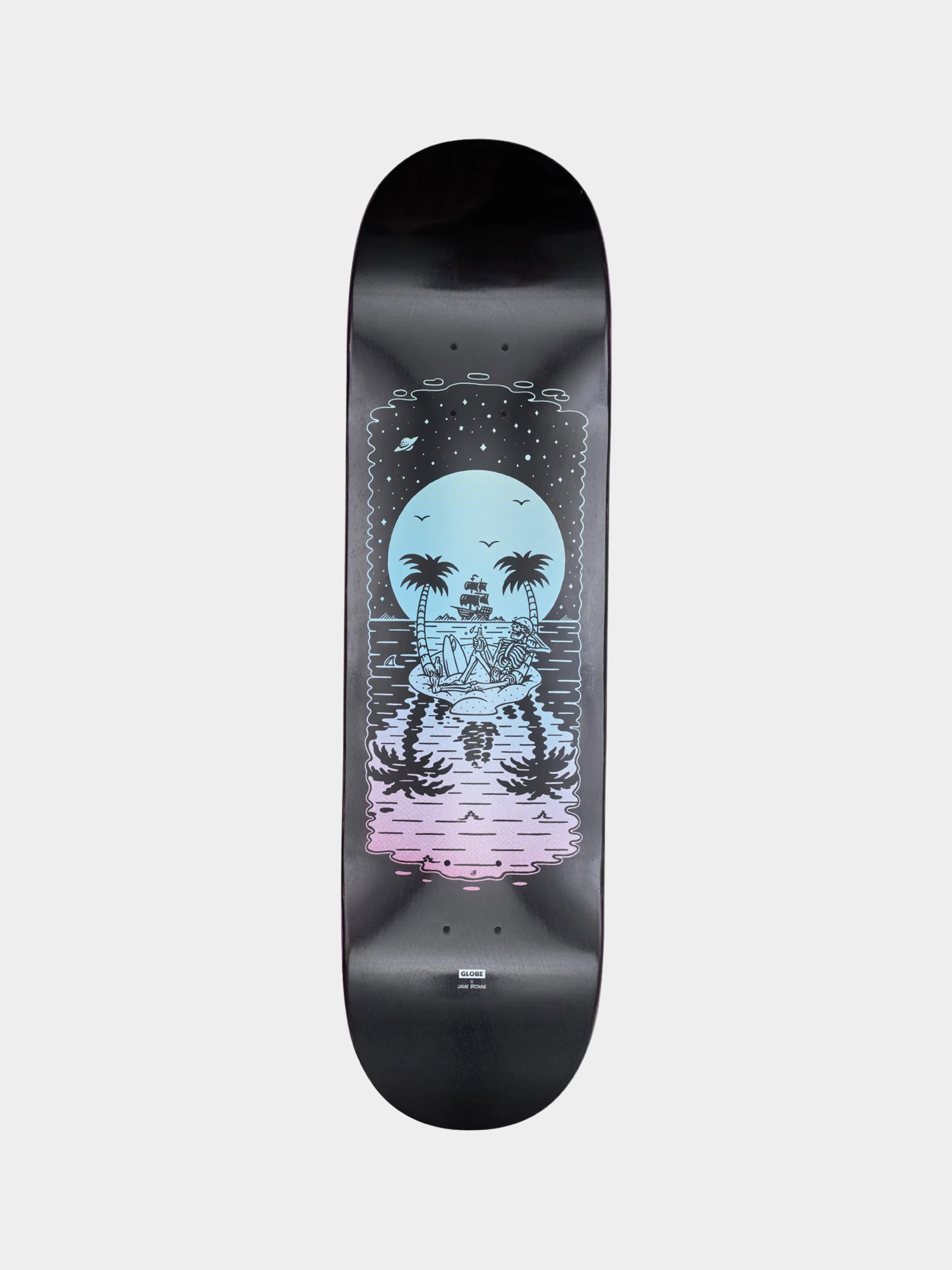 Placă Globe G2 Reflection (black/purple)