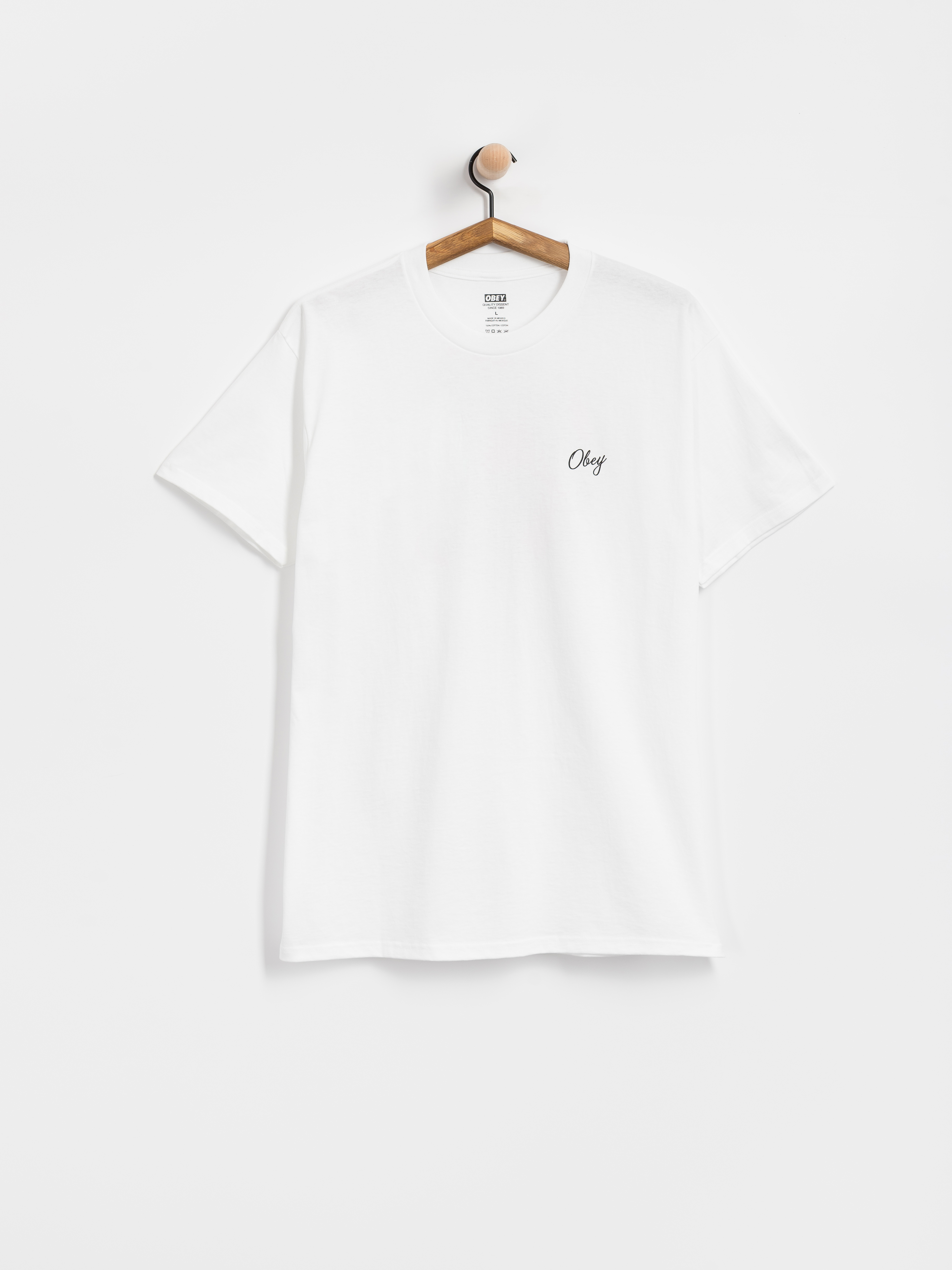 Tricou OBEY Paper Rose (white)