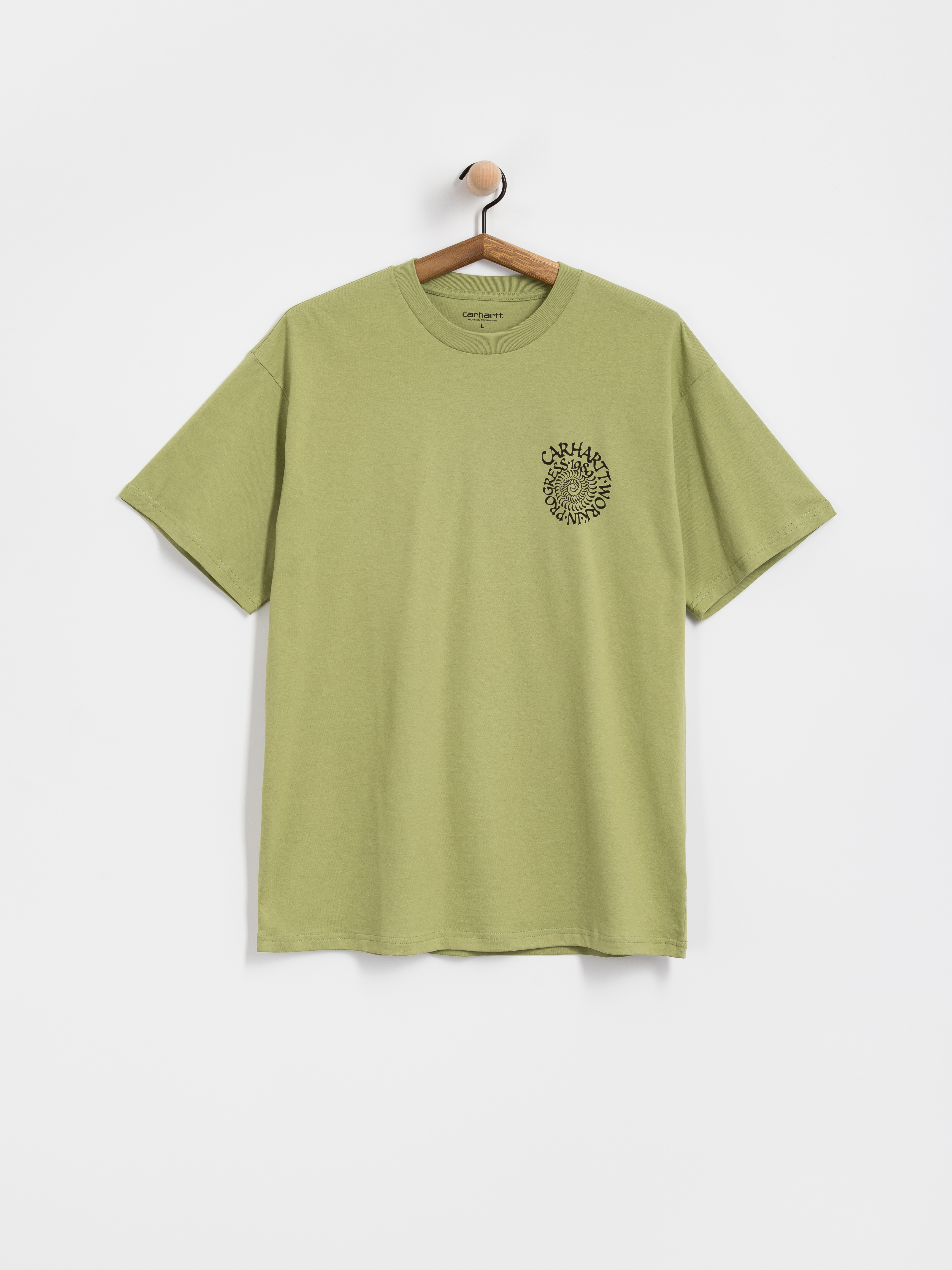 Tricou Carhartt WIP Spirals (gentle green)