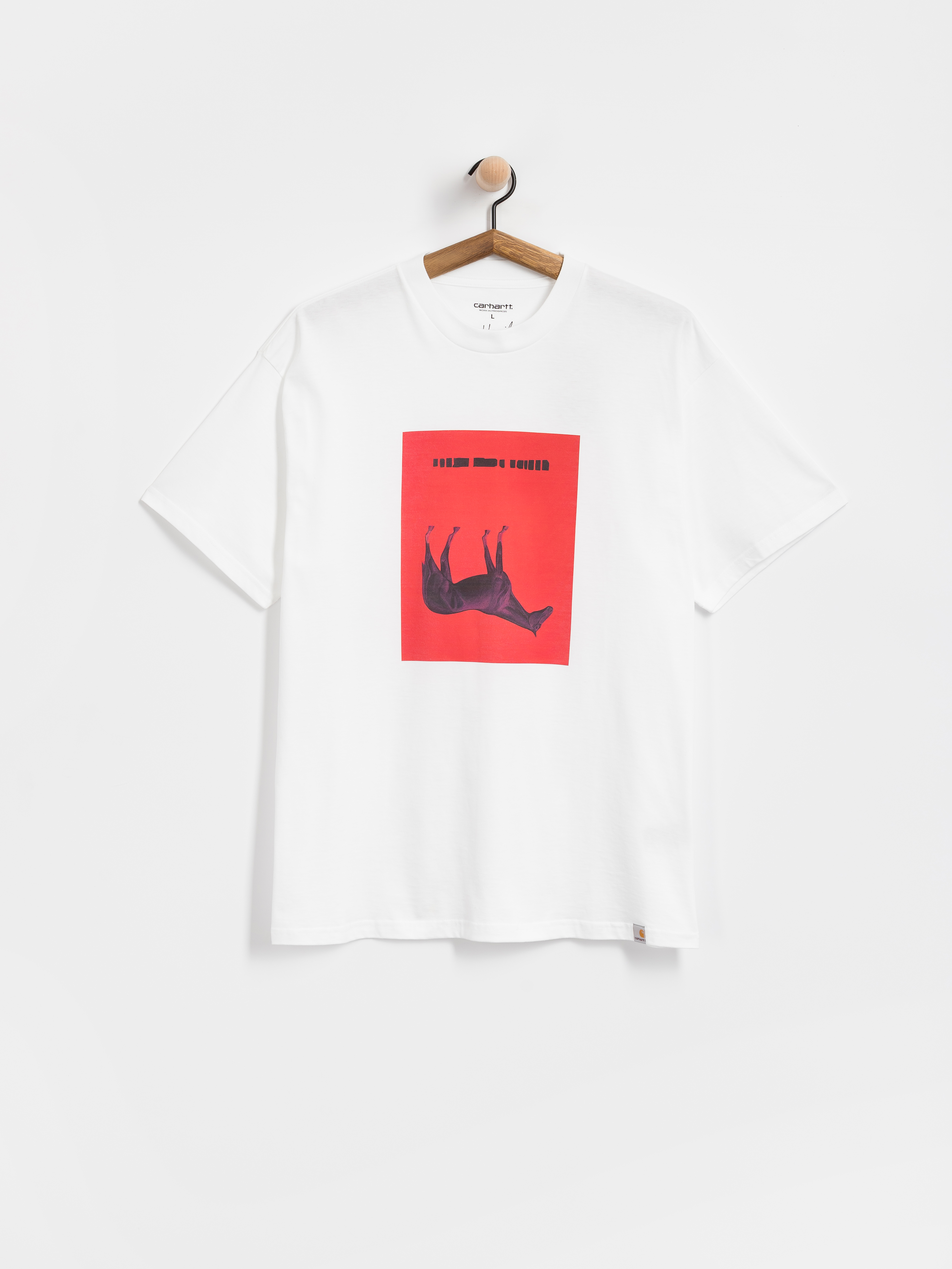 Tricou Carhartt WIP Sean Hamilton 02 (white)