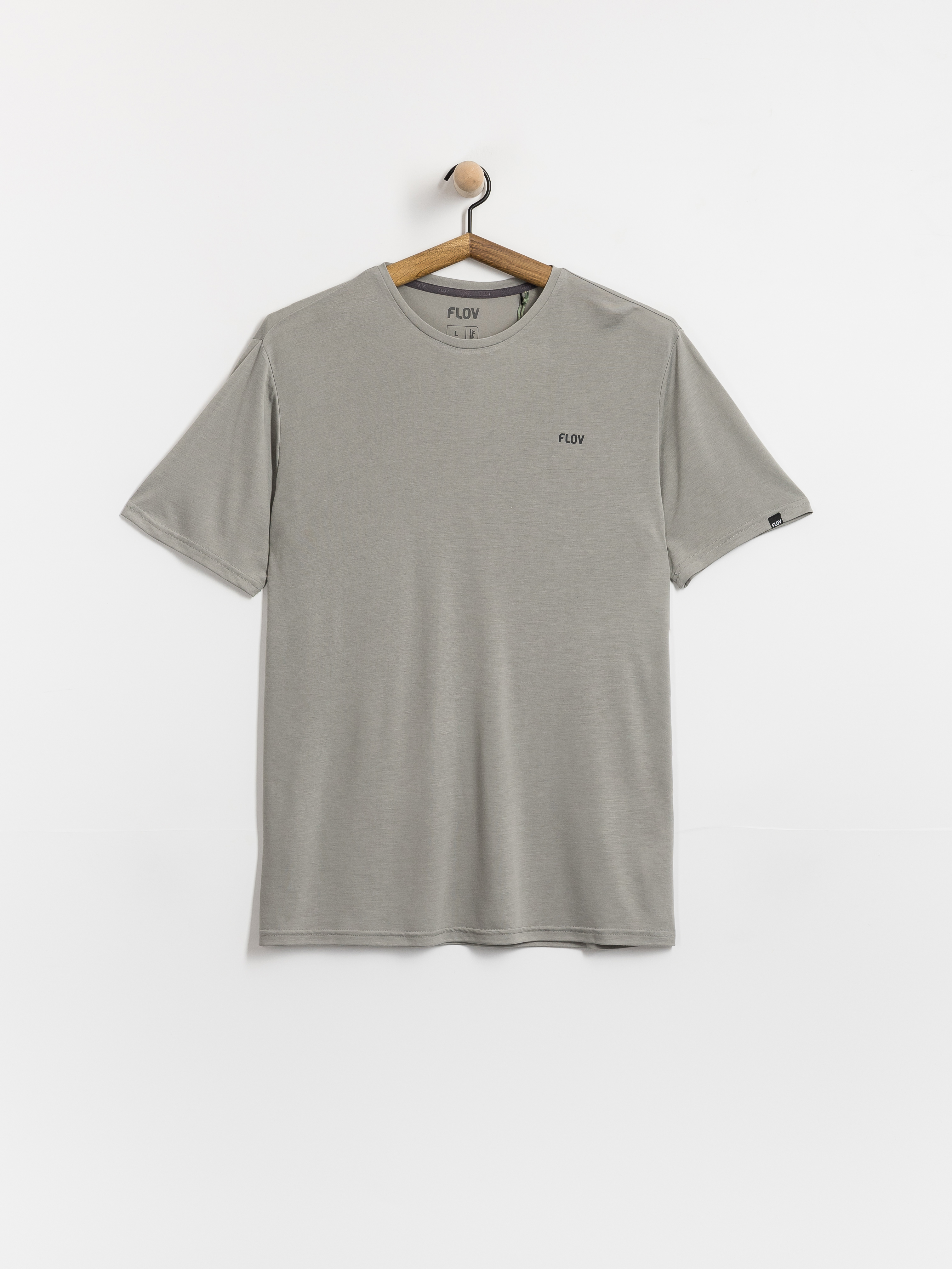 Tricou FLOV Timberon (light grey/dark grey)