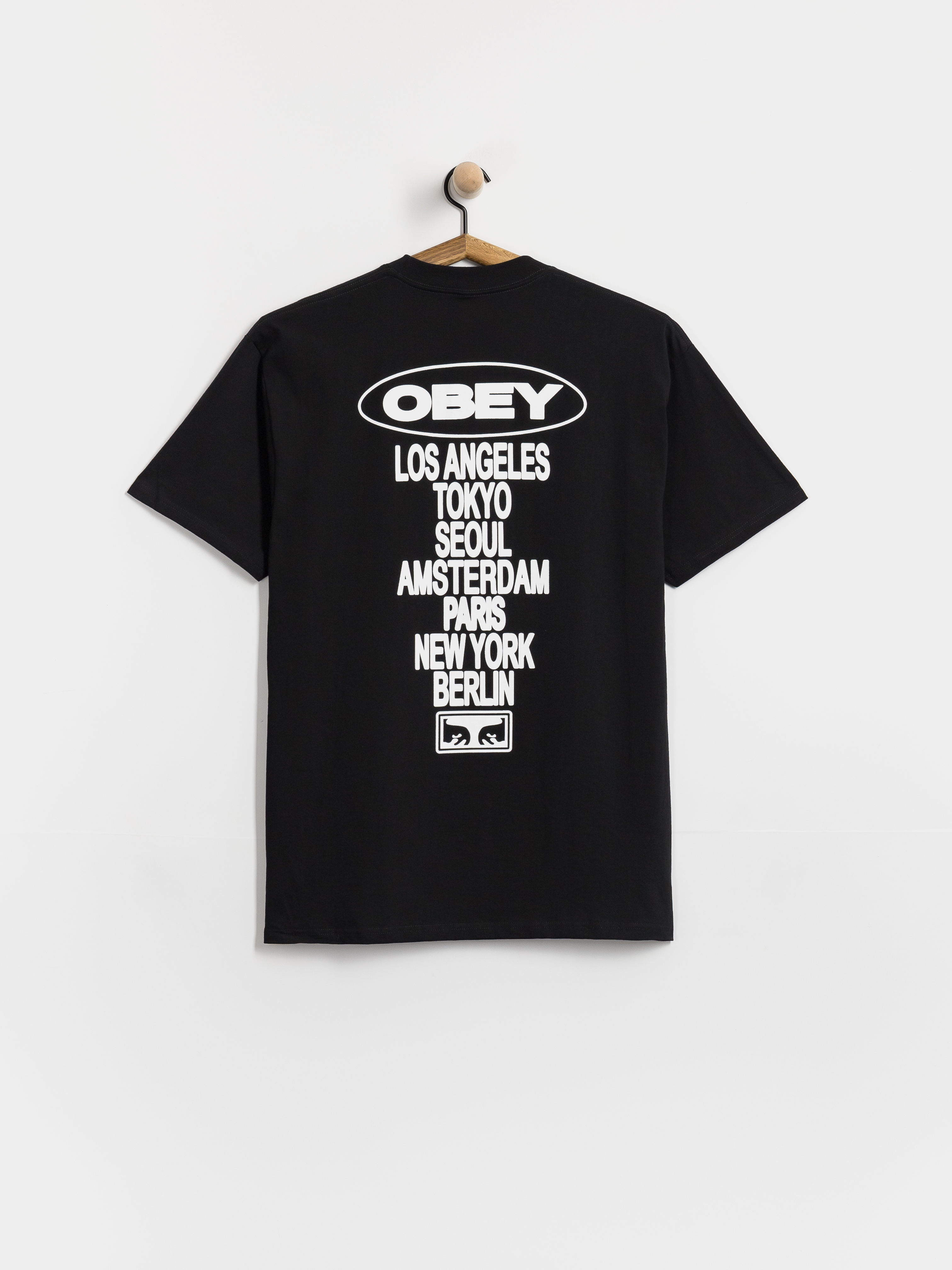 Tricou OBEY Global Impact (black)
