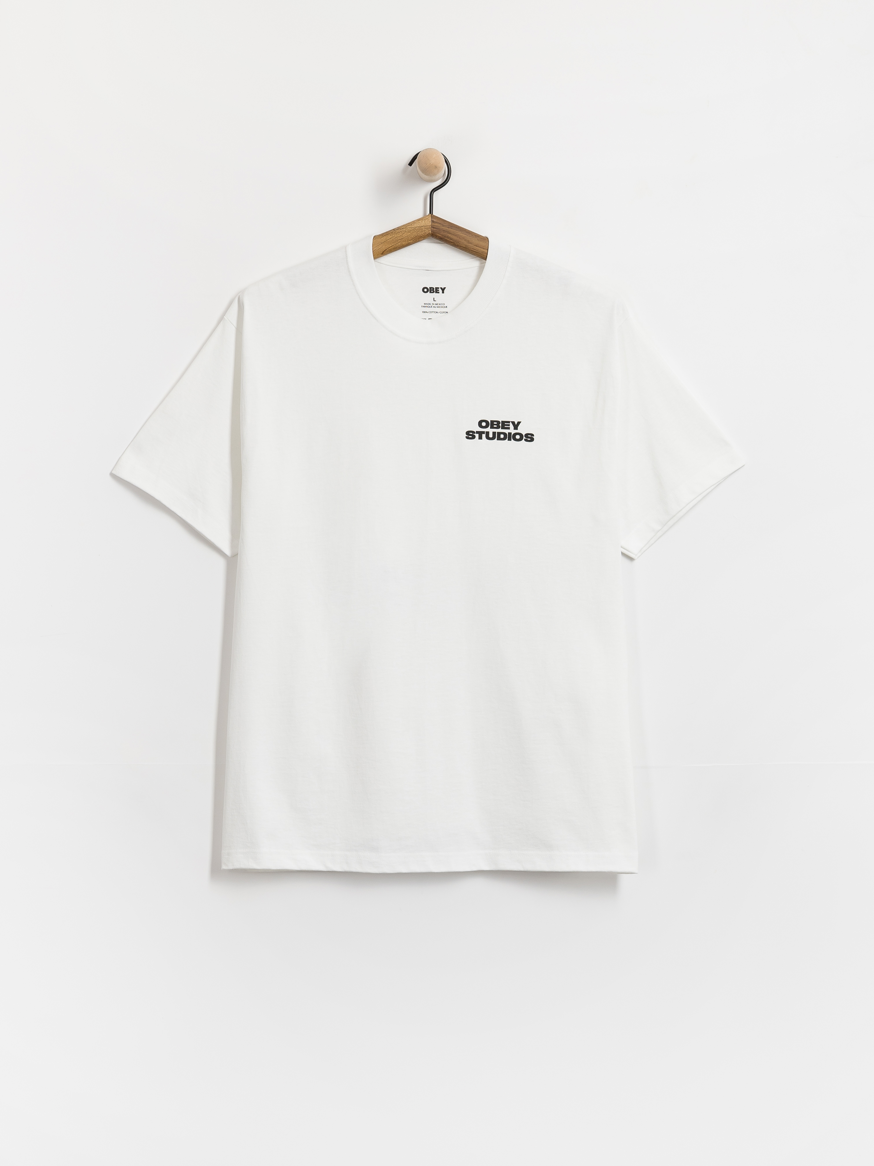 Tricou OBEY Sky Face (white)