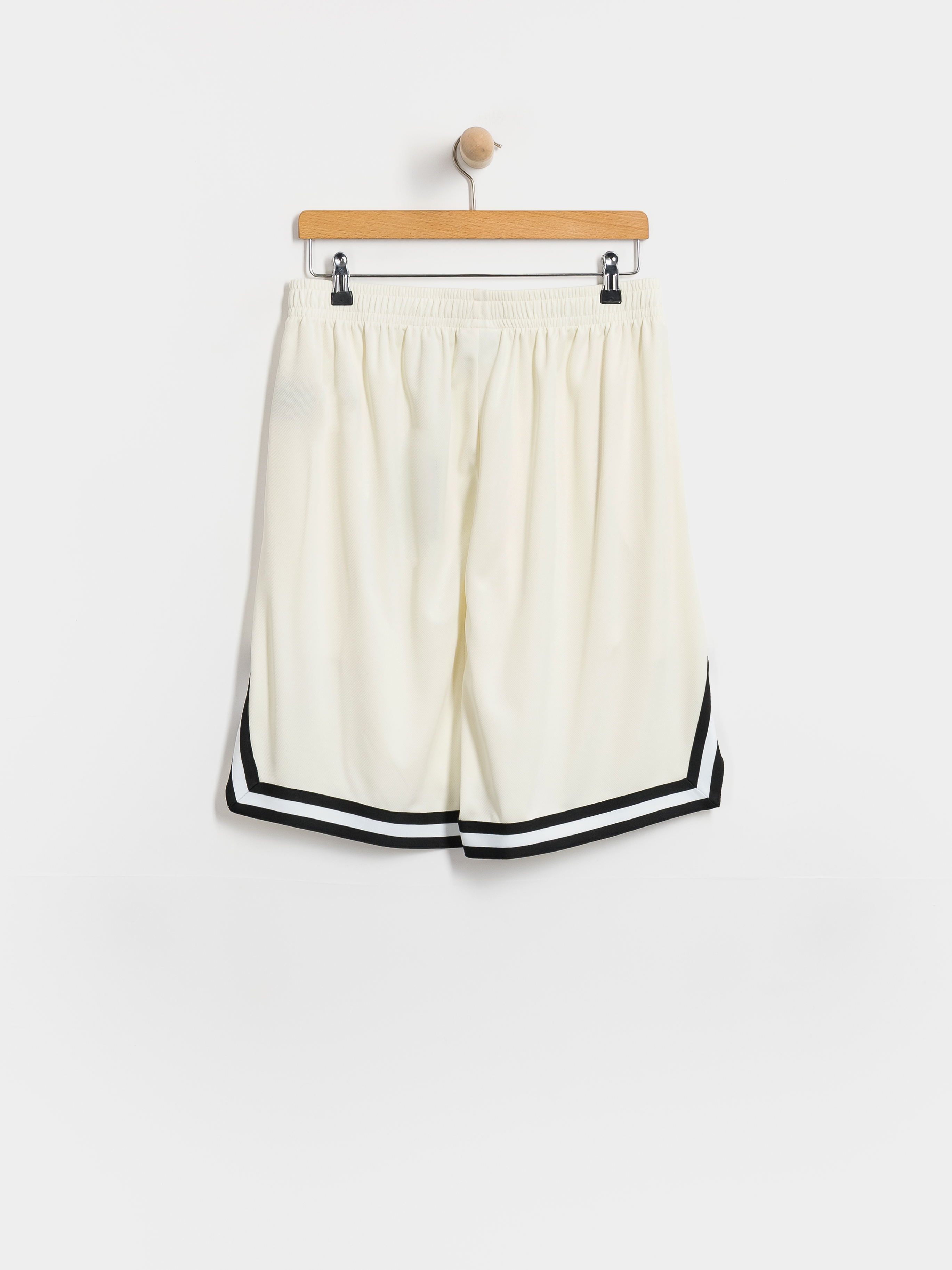 Pantaloni scurți Karl Kani Small Signature Essential Mesh (off white)