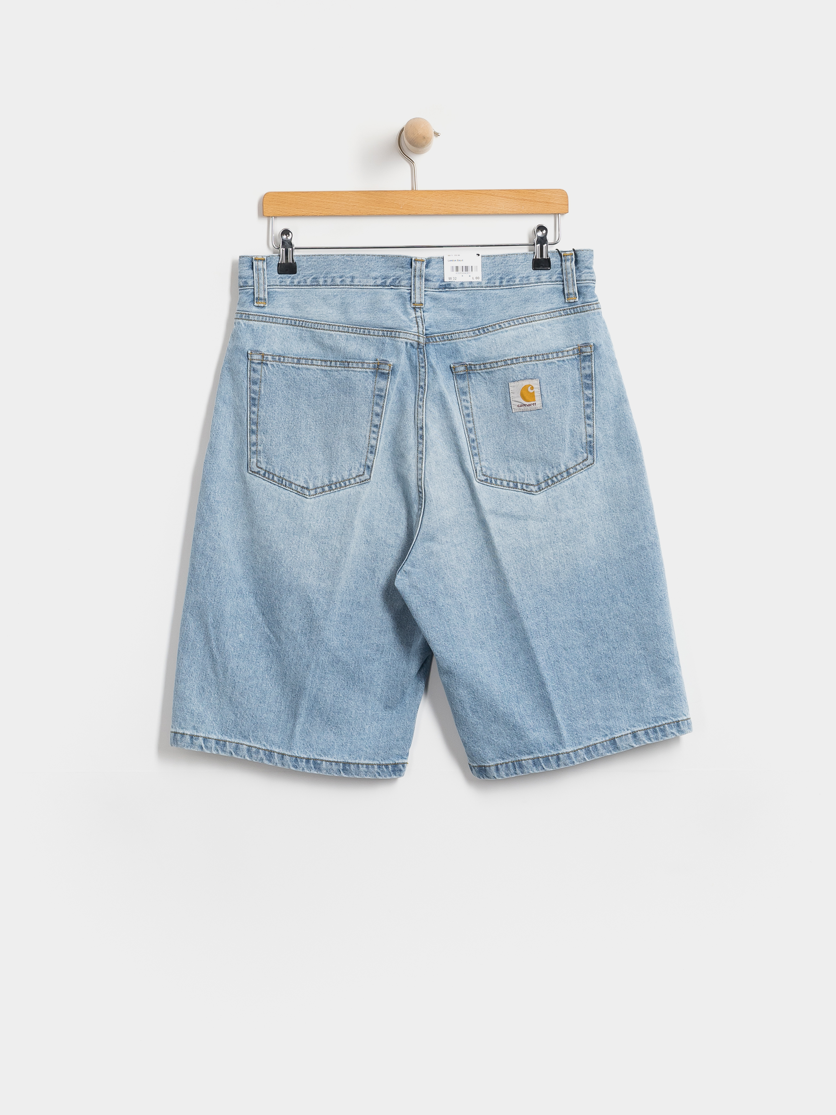 Pantaloni scurți Carhartt WIP Landon (blue heavy worn bleached)