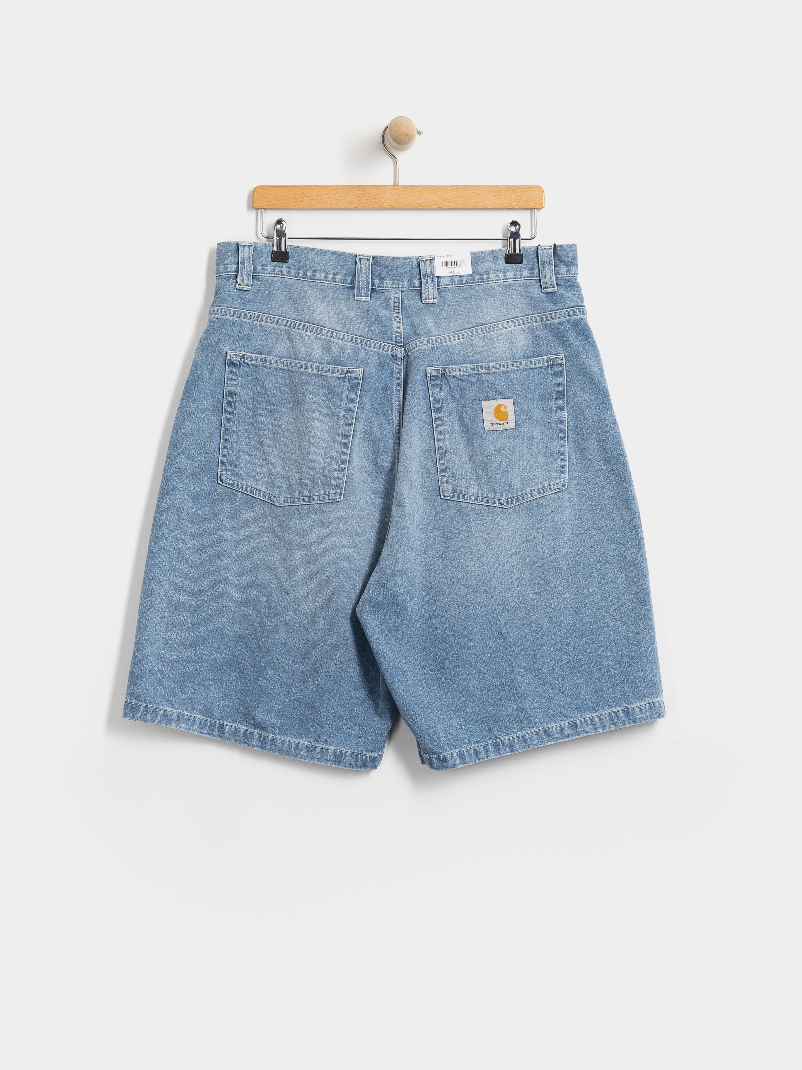 Pantaloni scurți Carhartt WIP Brandon (blue light true washed)
