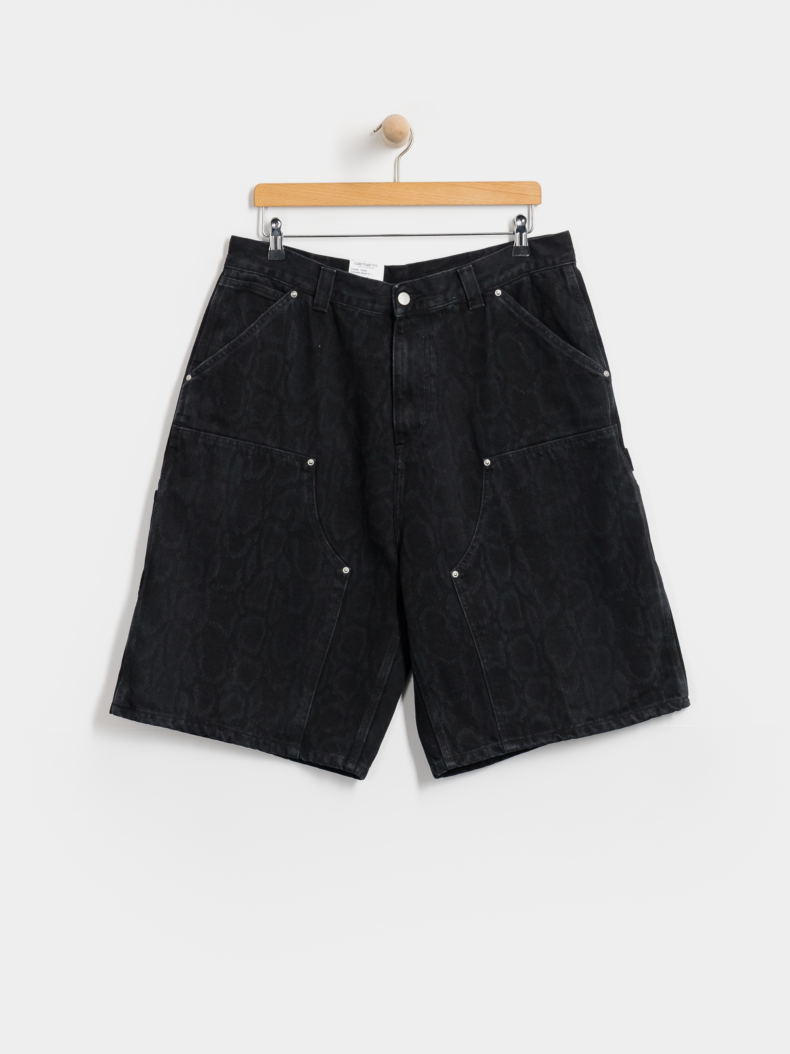 Pantaloni scuru021bi Carhartt WIP OG Double Knee (snake camo/black)