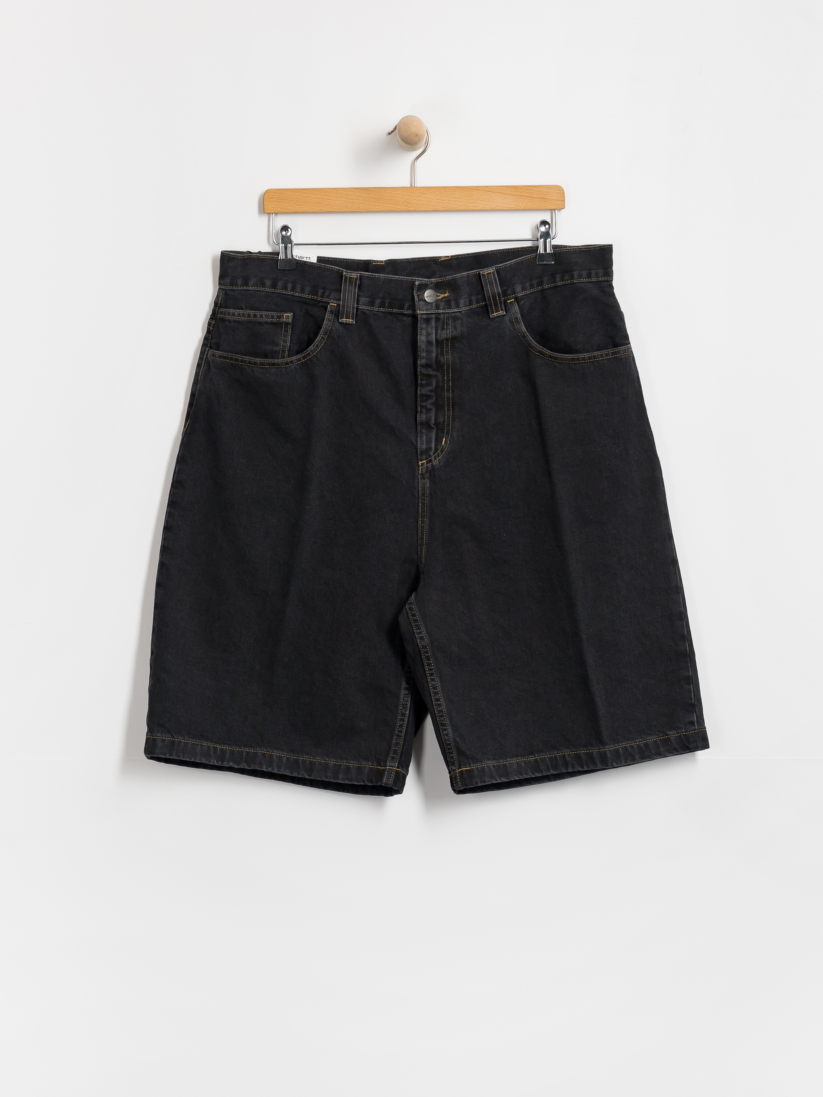 Pantaloni scuru021bi Carhartt WIP Brandon (black stone washed)