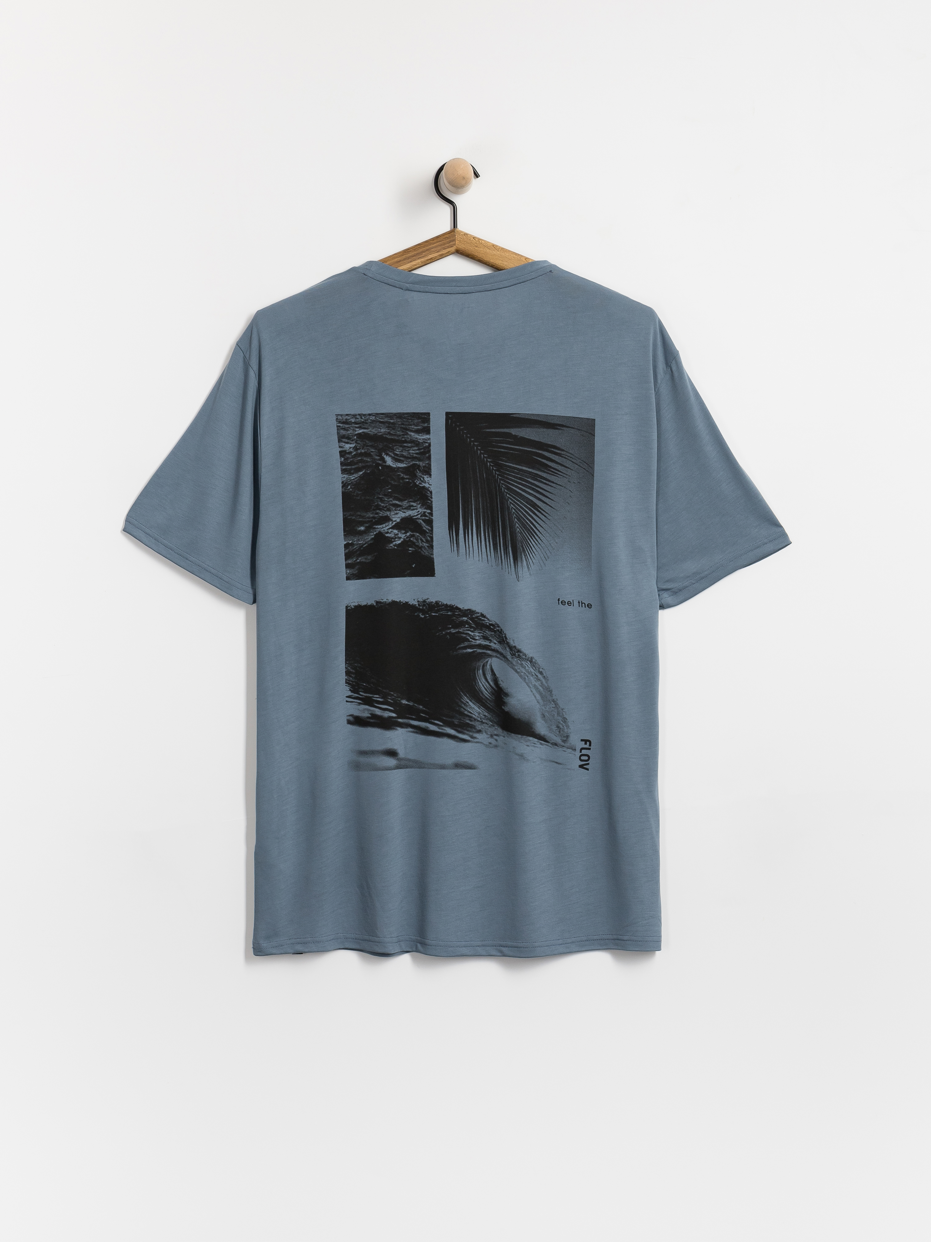 Tricou FLOV Mocu (blue)