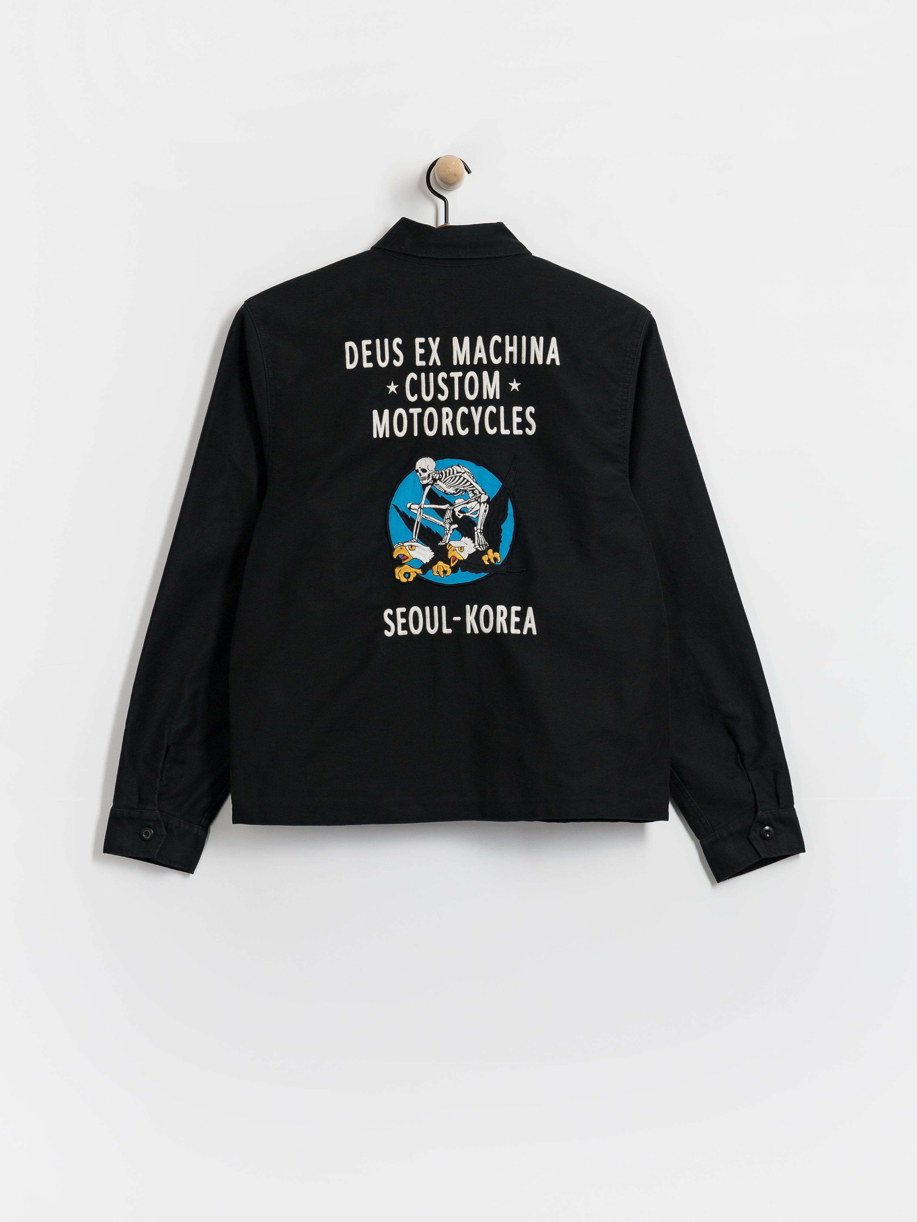 Geacă Deus Ex Machina Fugazi Souvenir (black)