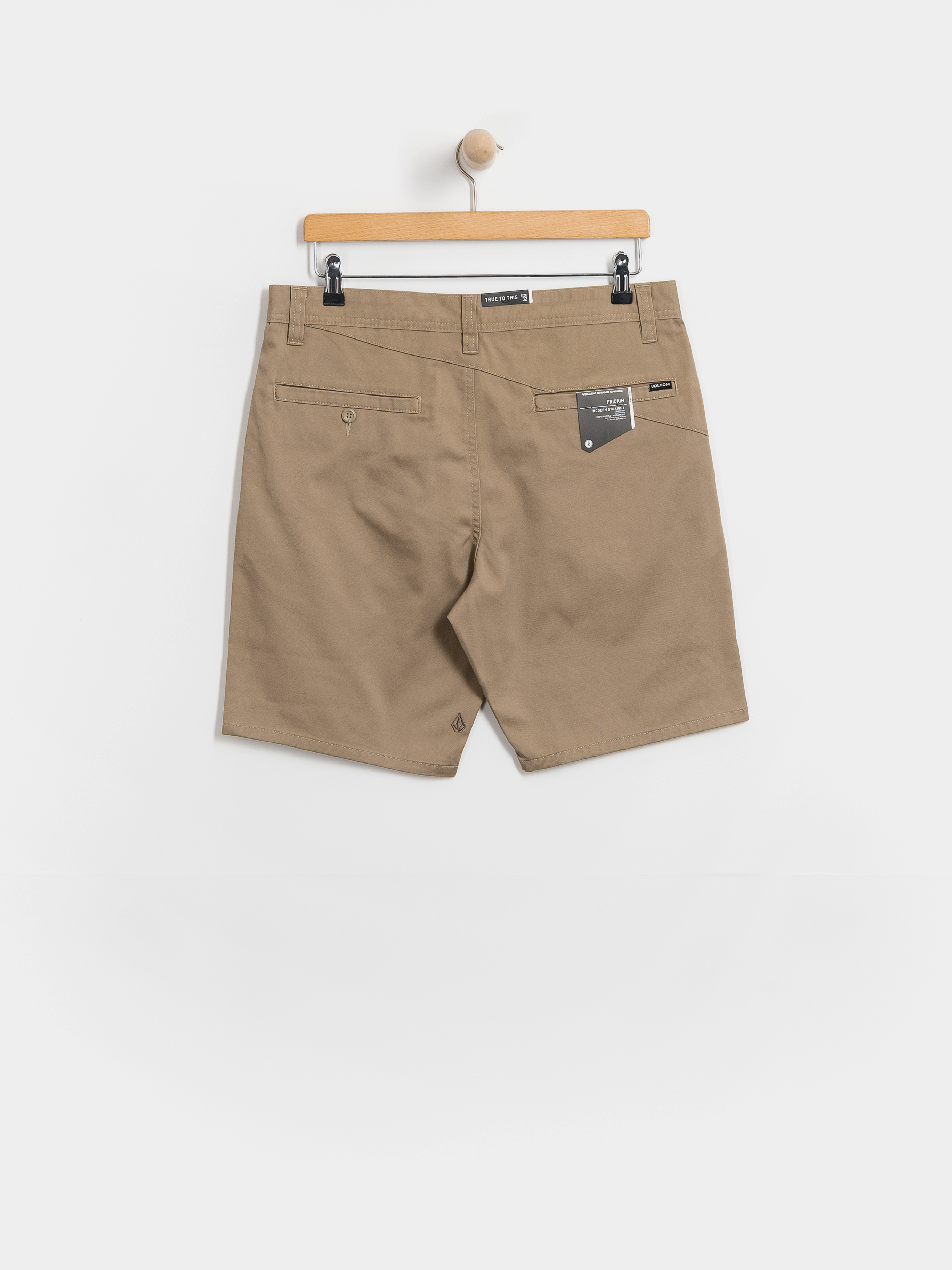 Pantaloni scurți Volcom Frickin Mdrn Stch 19 (khaki)