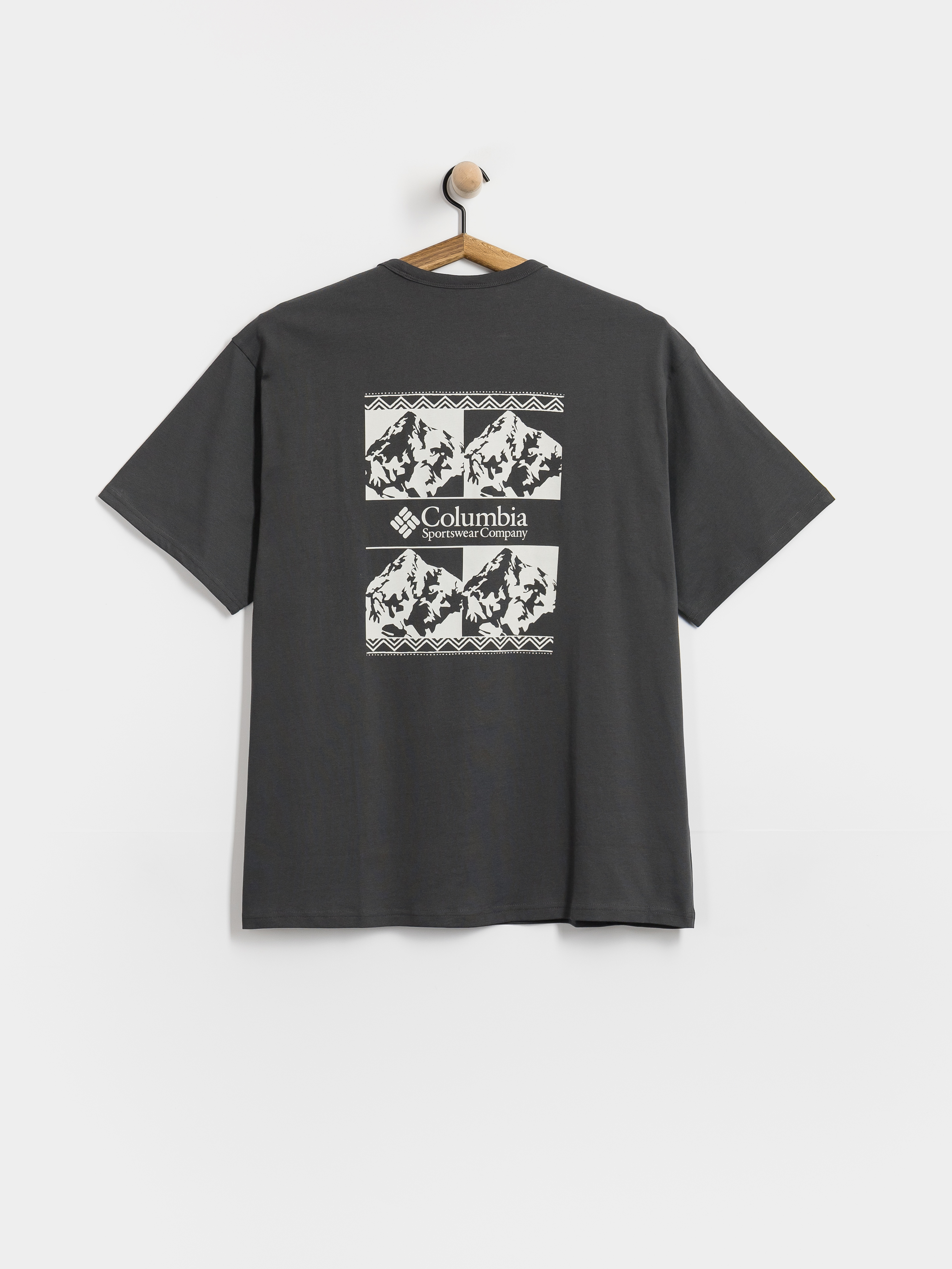 Tricou Columbia CSC Heavyweight Iconic (shark/repeated peaks)