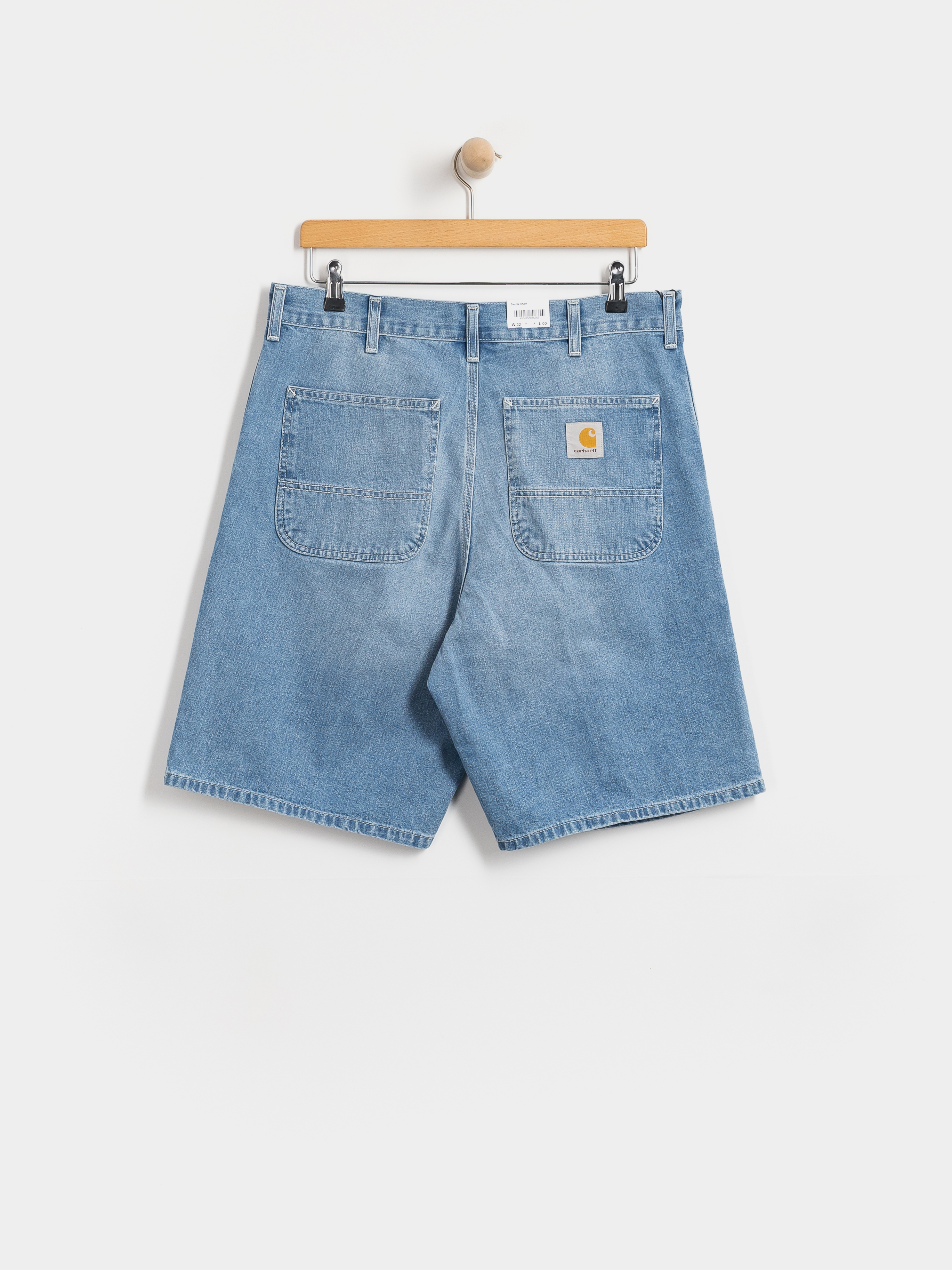 Pantaloni scurți Carhartt WIP Simple (blue light true washed)