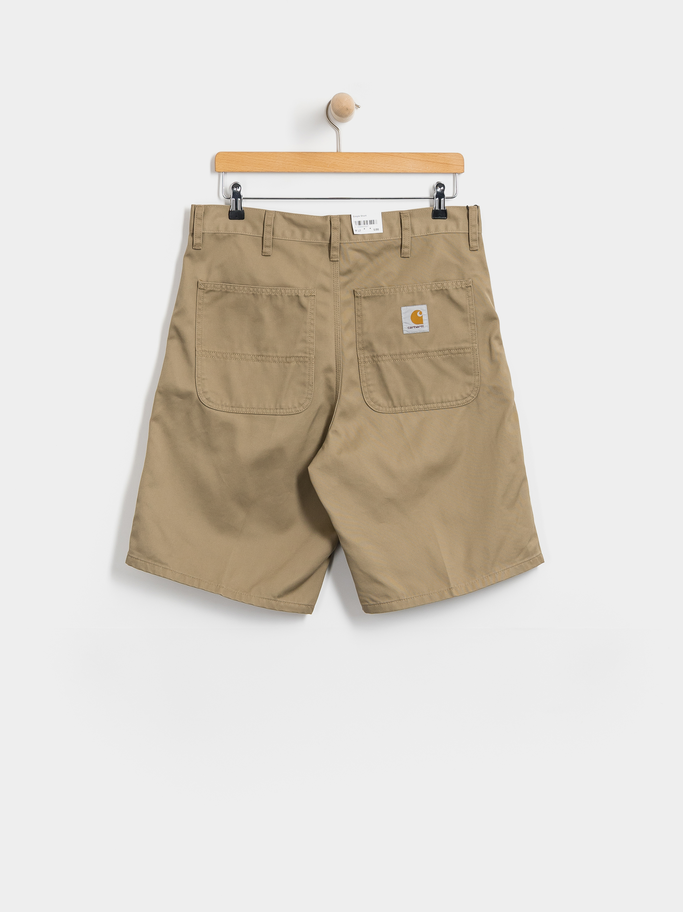 Pantaloni scurți Carhartt WIP Simple (leather)